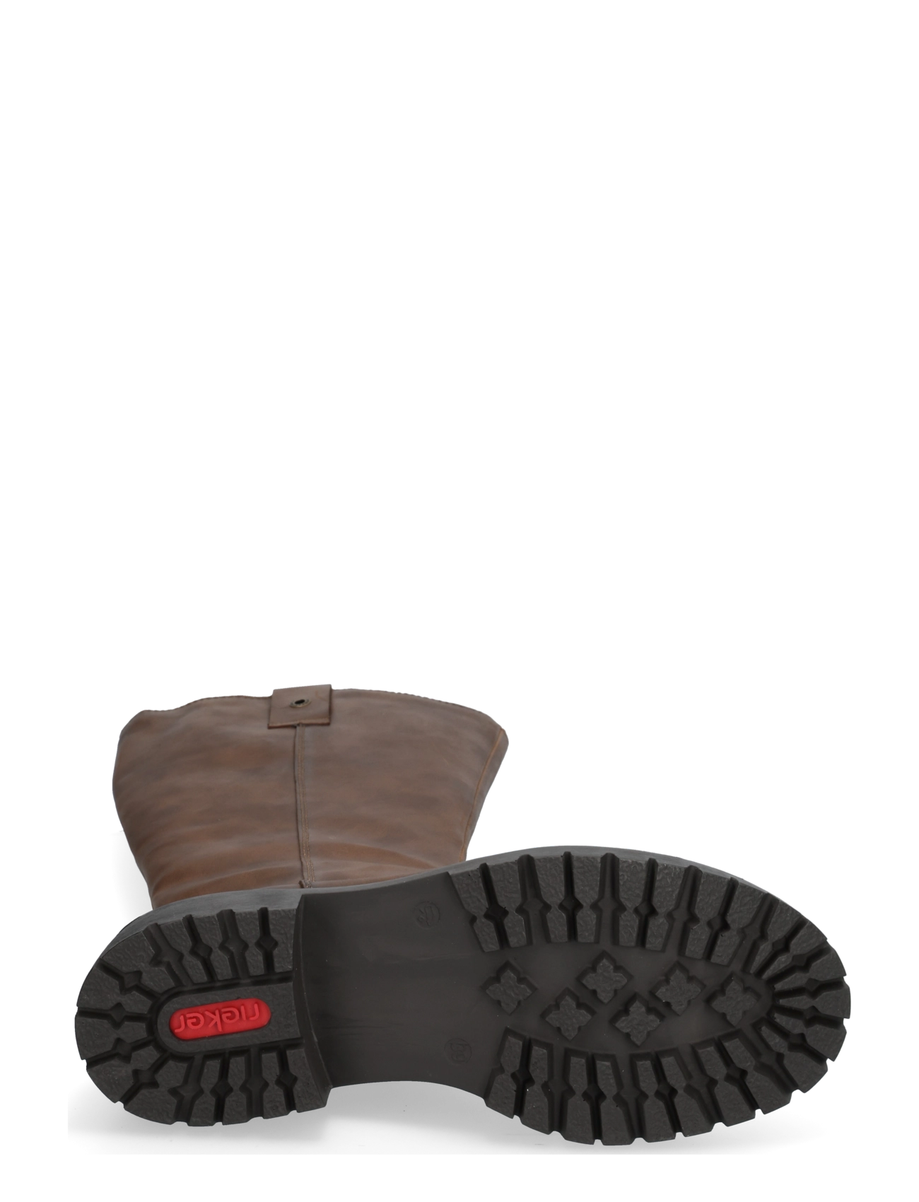 Rieker - Rieker Ladies' boots 72656-00 Black - knähöga stövlar - brown - 4