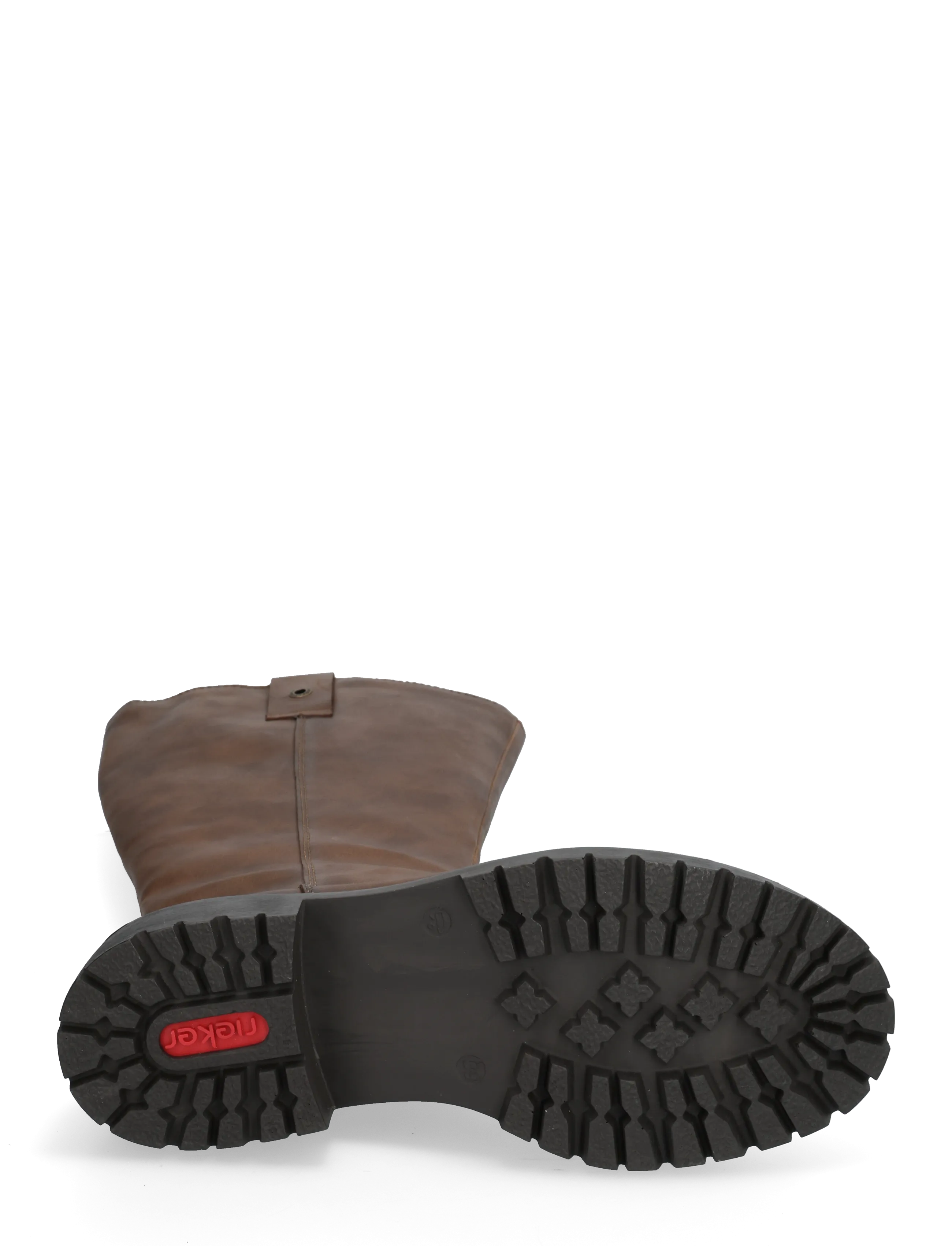 Rieker - Rieker Ladies' boots 72656-00 Black - kniehohe stiefel - brown - 4