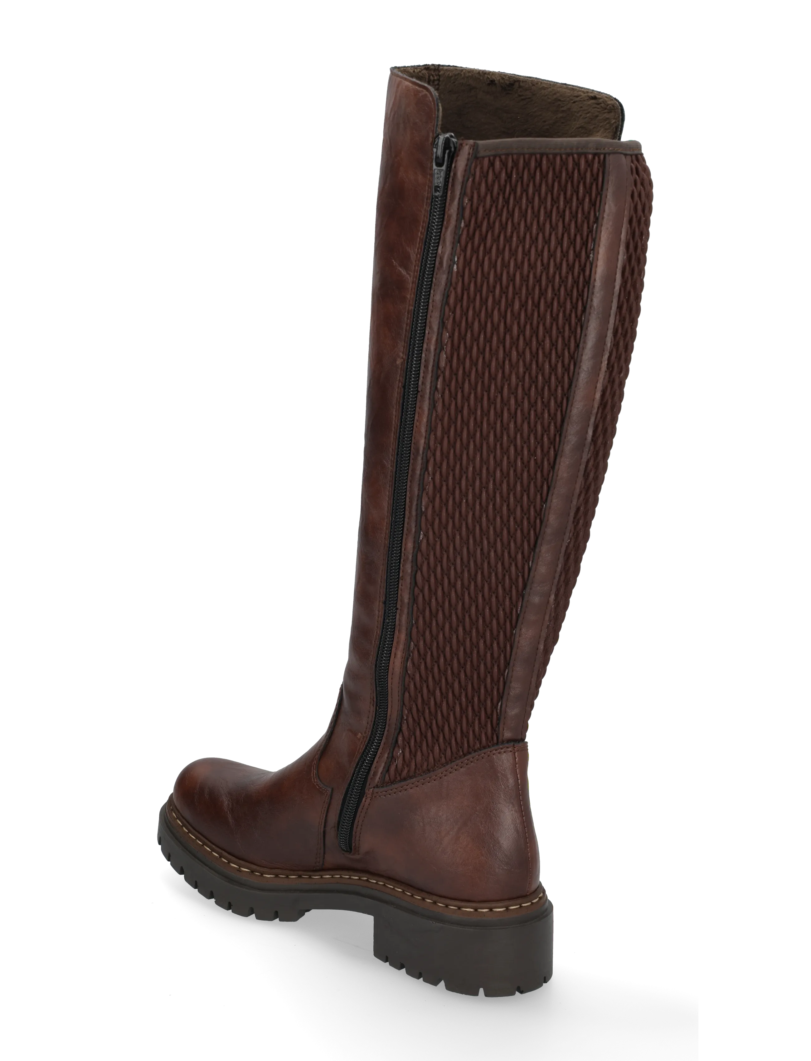 Rieker - 72657-22 - kniehohe stiefel - brown - 1