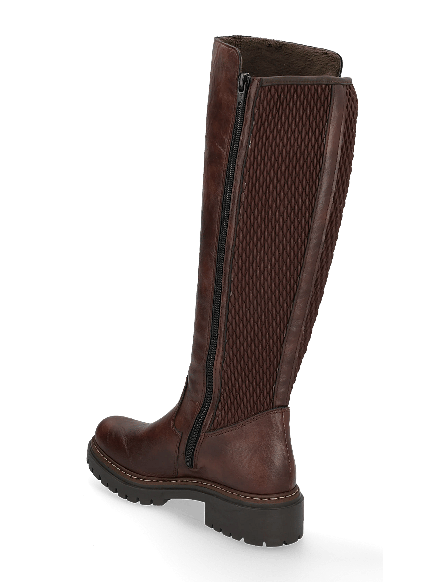 Rieker - 72657-22 - langskaftede støvler - brown - 1