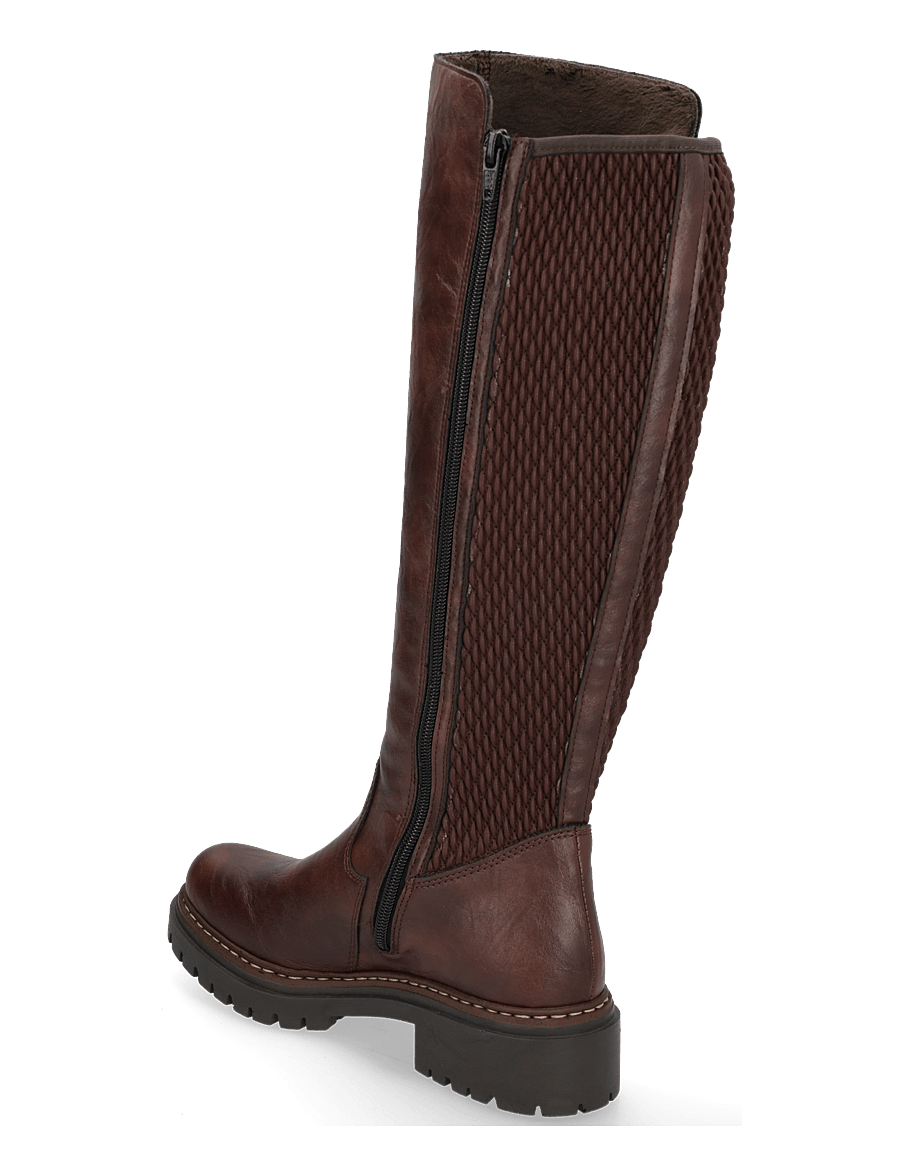 Rieker - 72657-22 - kniehohe stiefel - brown - 1