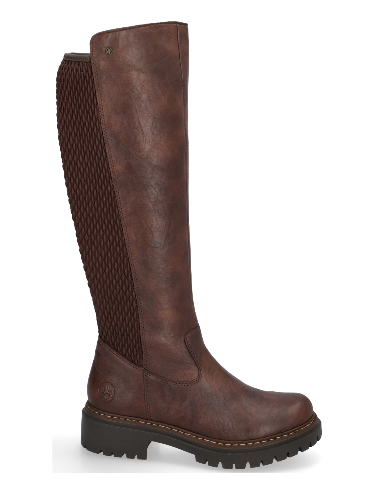 Rieker - 72657-22 - kniehohe stiefel - brown - 2