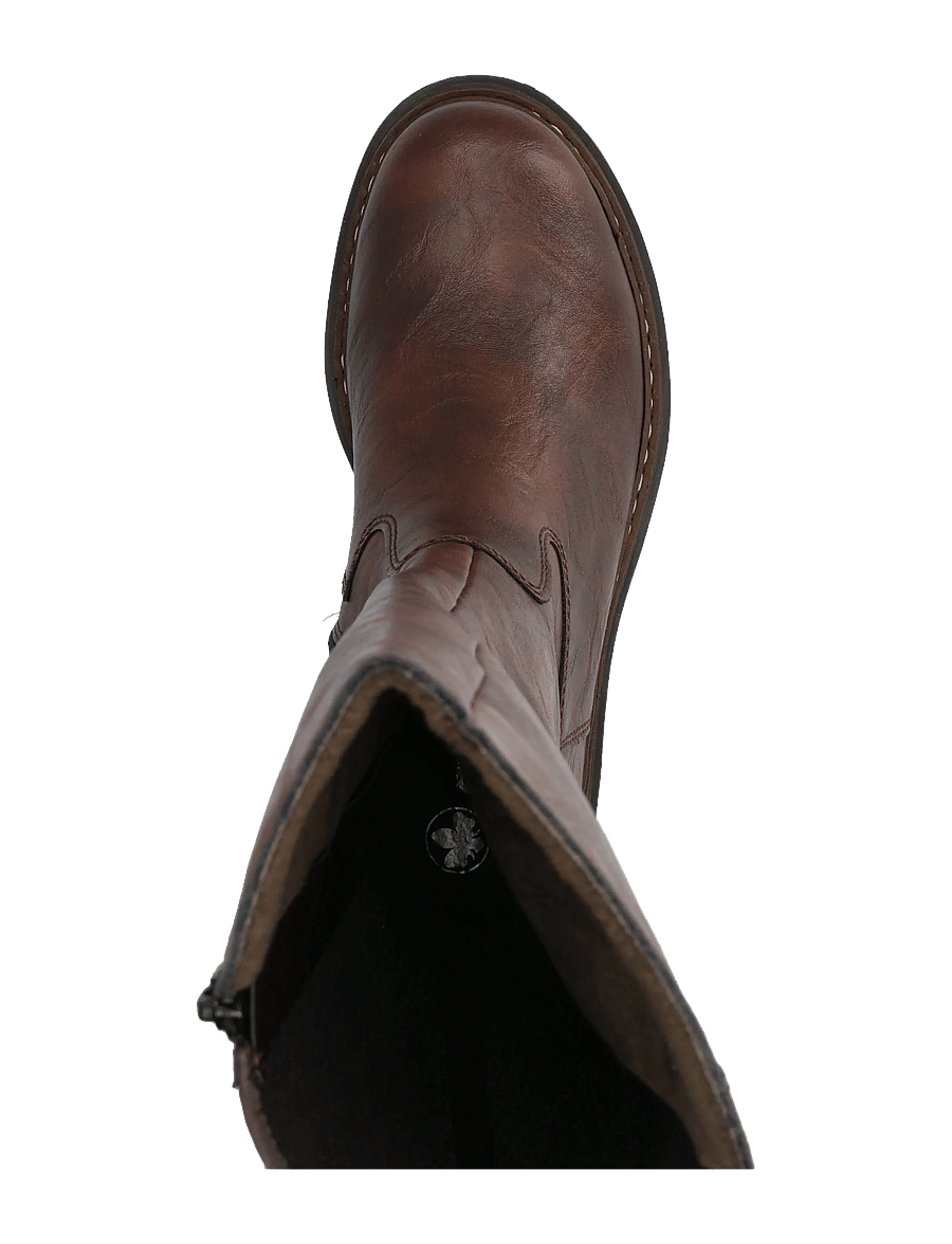 Rieker - 72657-22 - langskaftede støvler - brown - 3