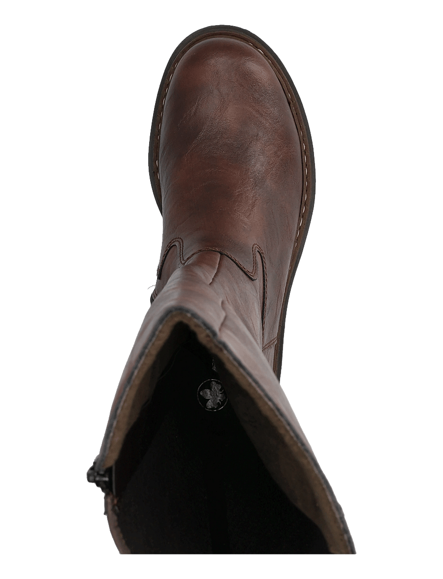 Rieker - 72657-22 - kniehohe stiefel - brown - 3