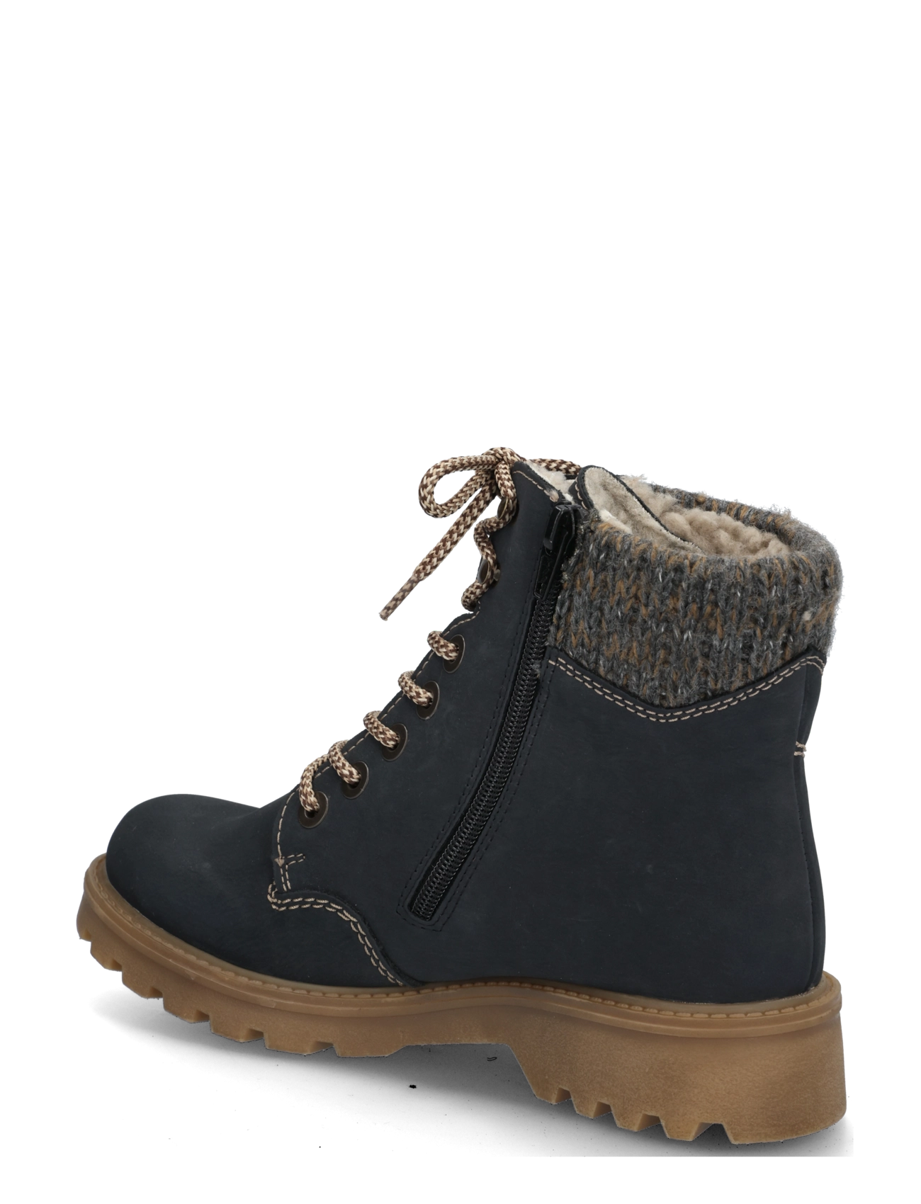 Rieker - 73220-14 - flade ankelstøvler - blue - 1