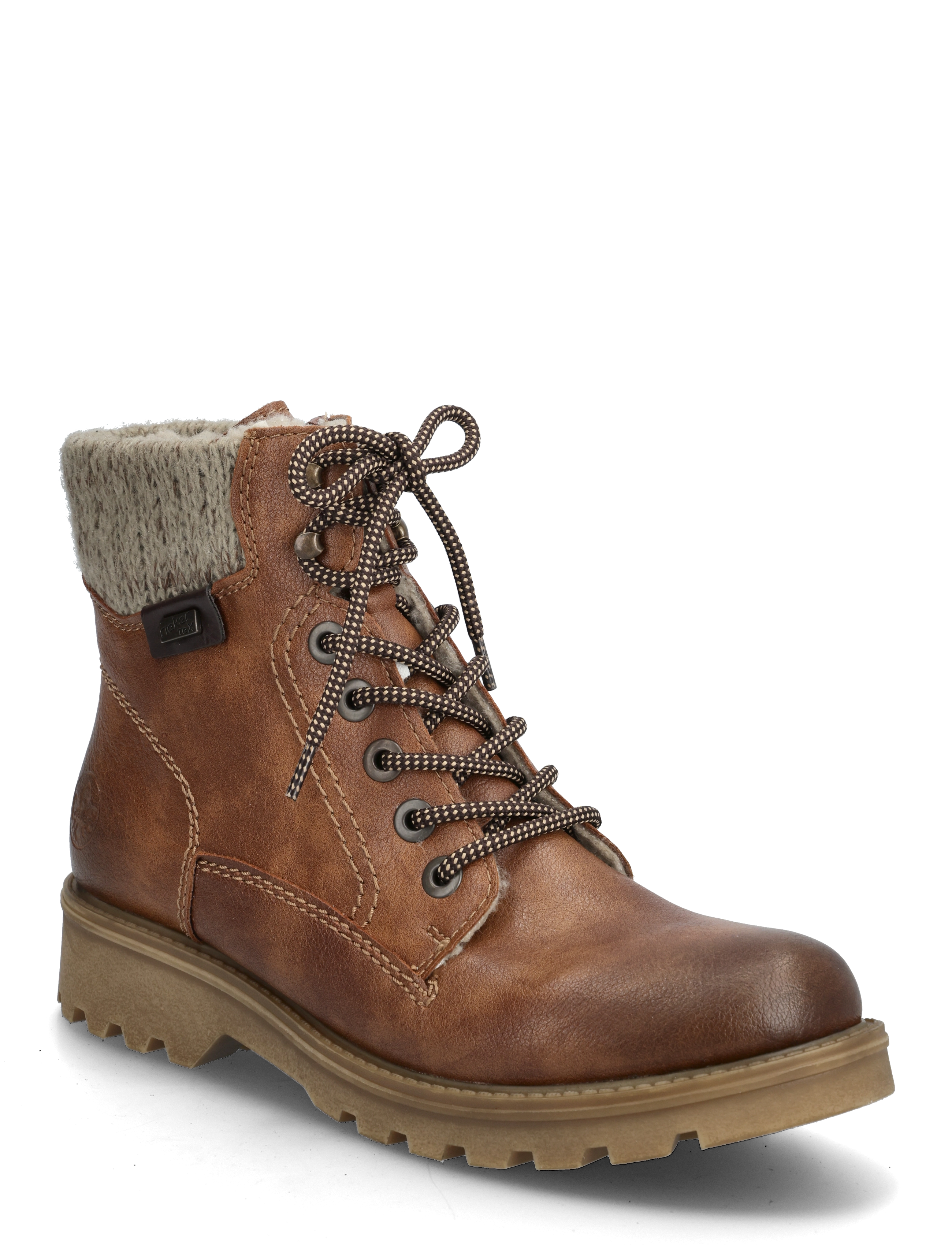 Rieker Rieker Ladies mid height boots 73220-24 Brown - Kolekcje - BROWN / brown