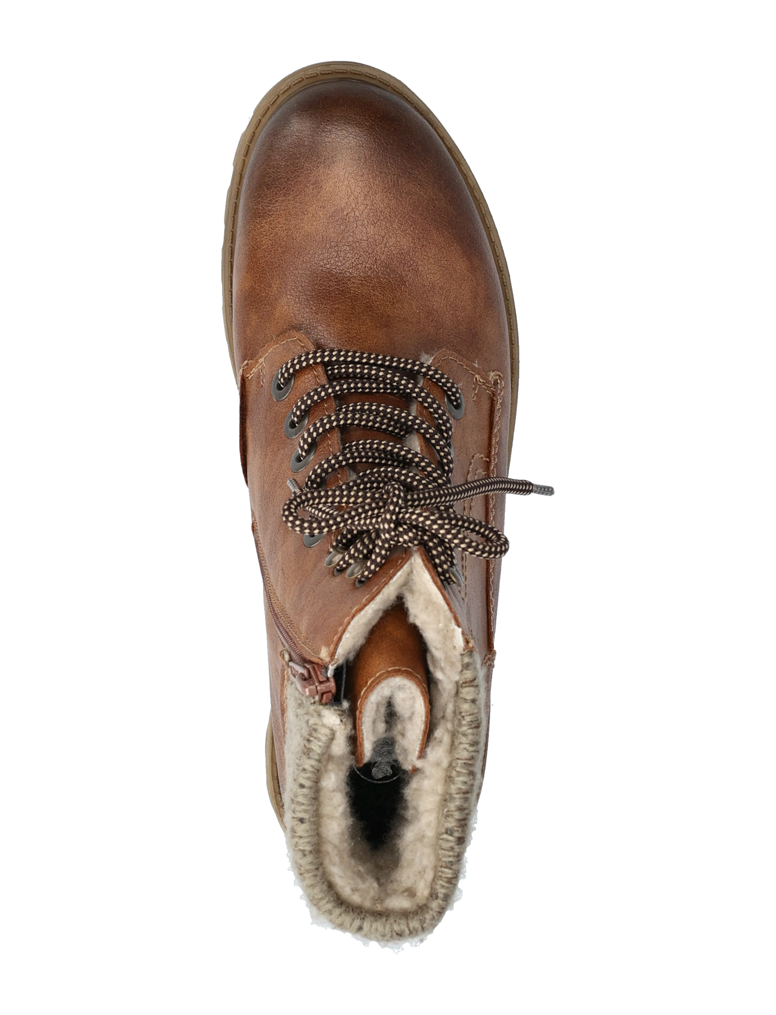 Rieker - Rieker Ladies mid height boots 73220-24 Brown - brown - 3