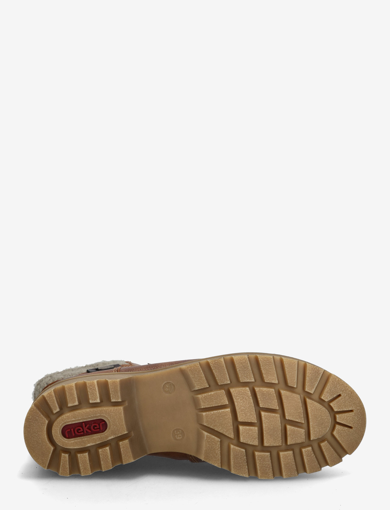 Rieker - 73220 - platta ankelboots - brown - 4