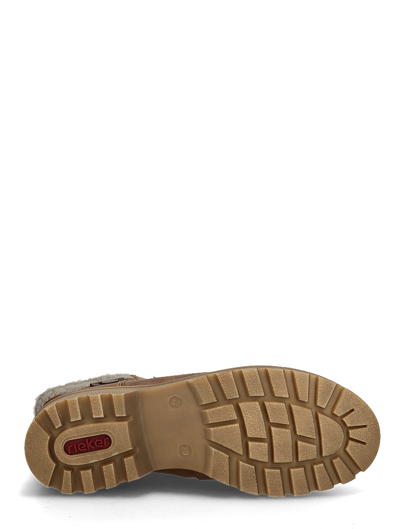Rieker - Rieker Ladies mid height boots 73220-24 Brown - flache stiefeletten - brown - 4