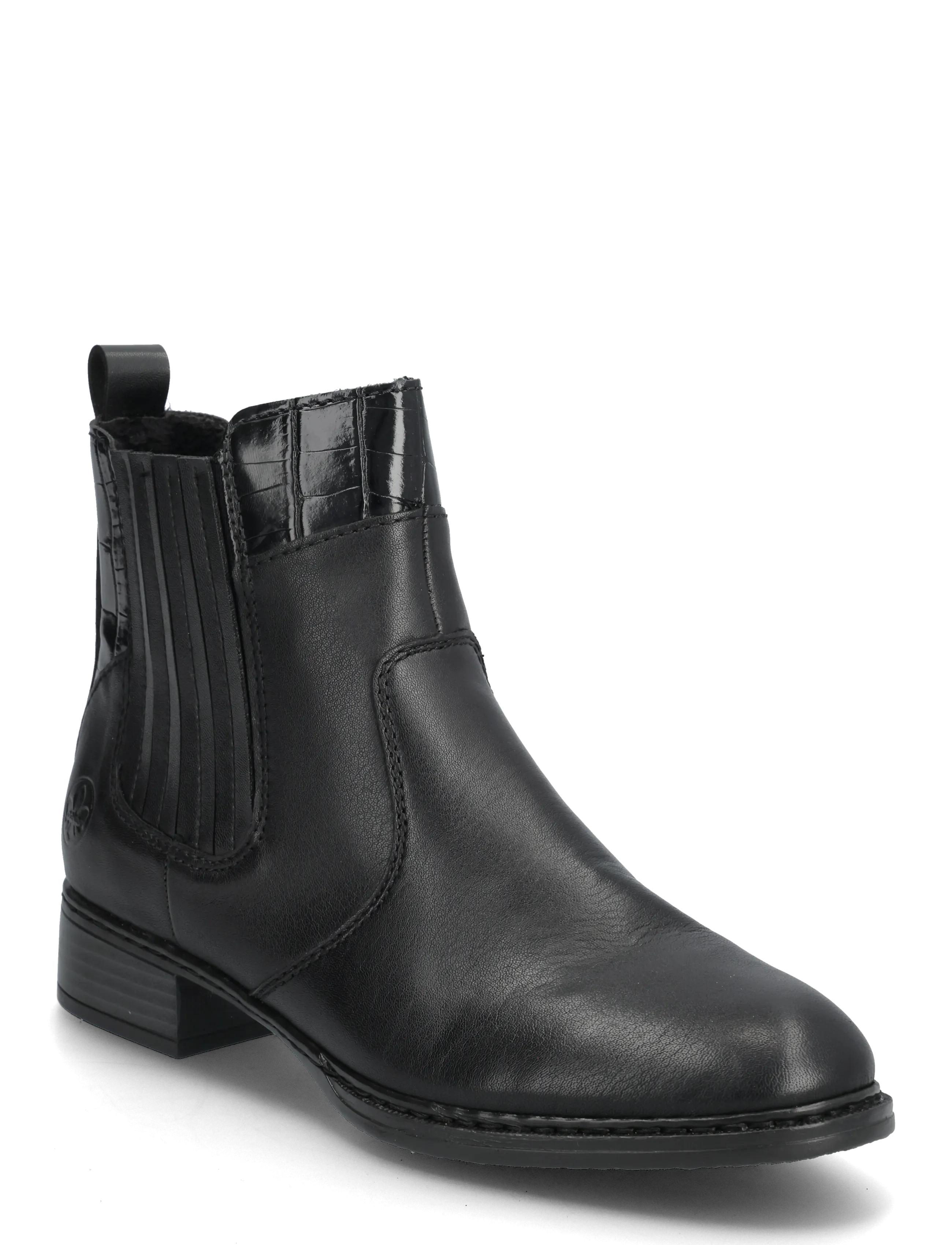 Rieker Rieker Ladies mid height boots 73466-00 Black - Transitional Layering - BLACK / black