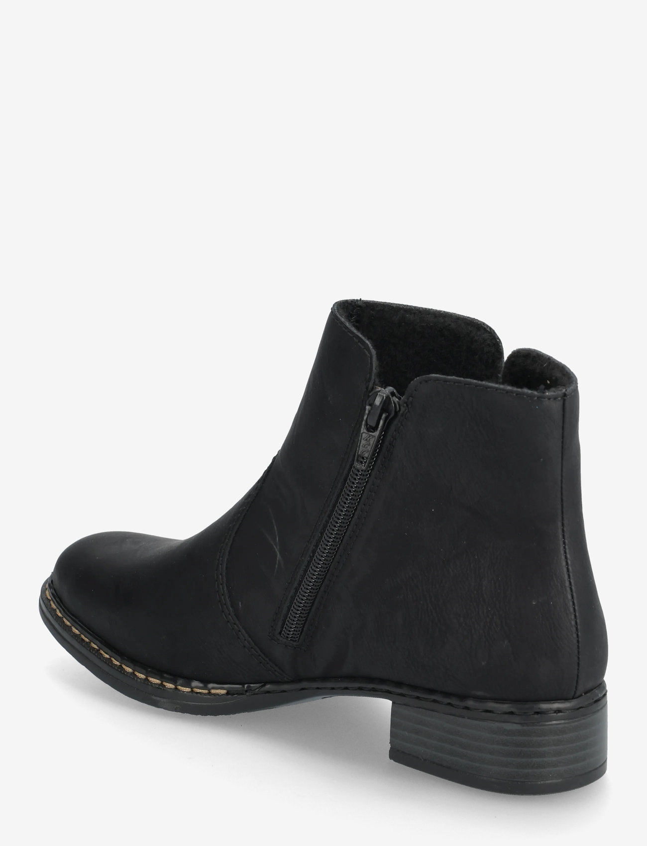 Rieker - 73475 - madalad poolsaapad - black - 2