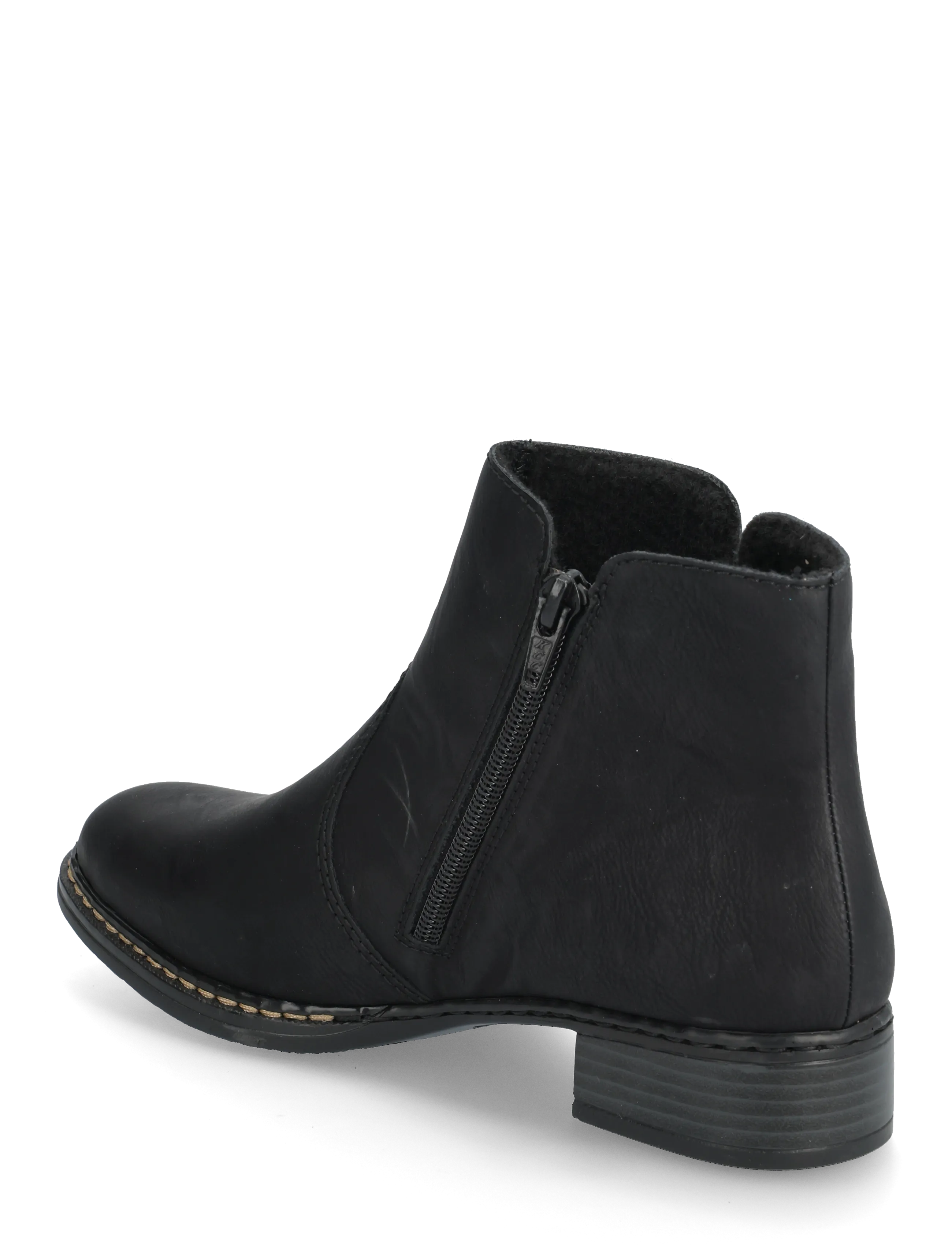 Rieker - 73475 - flache stiefeletten - black - 2