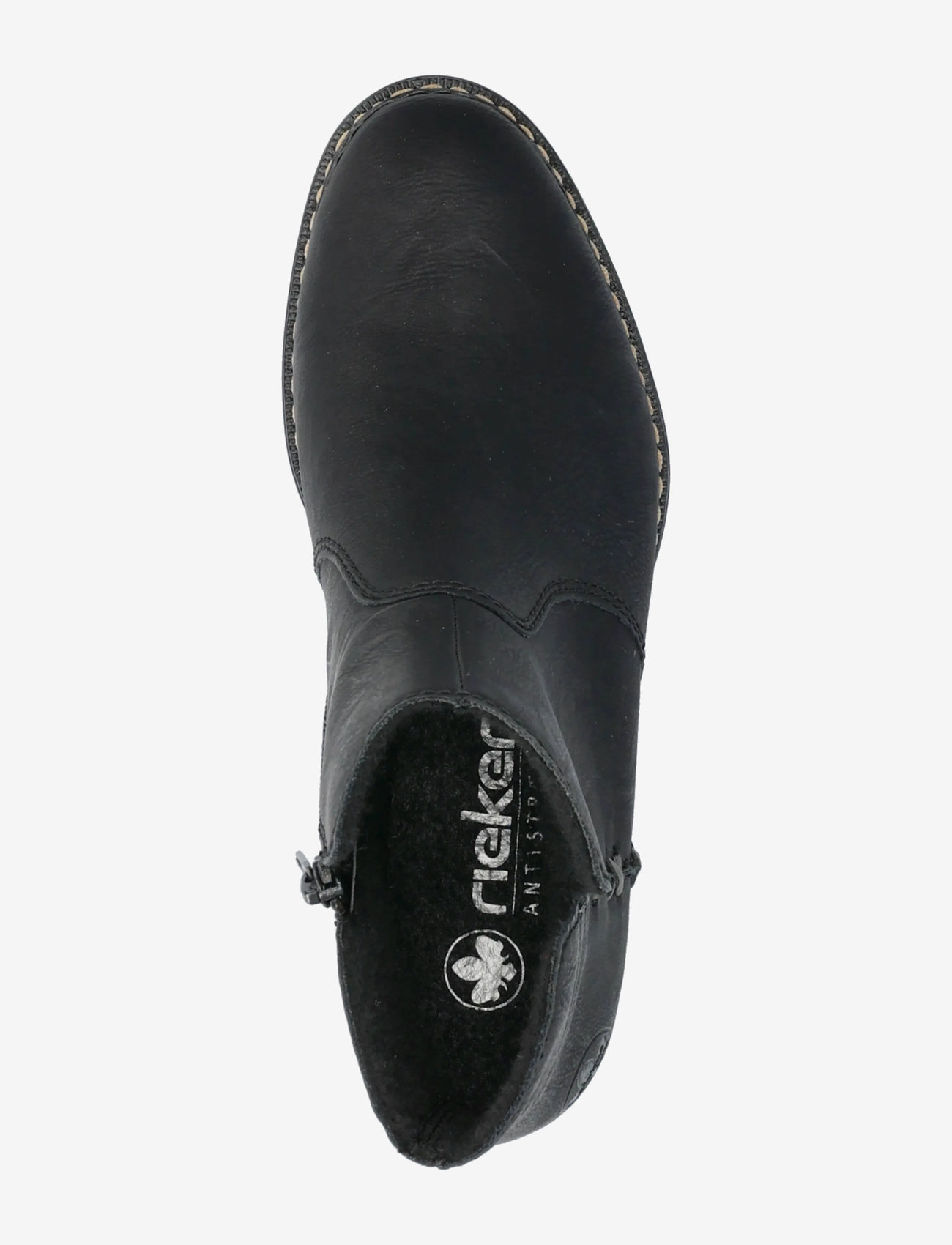 Rieker - 73475 - madalad poolsaapad - black - 3