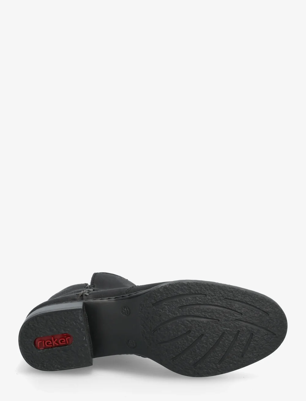 Rieker - 73475 - platta ankelboots - black - 4