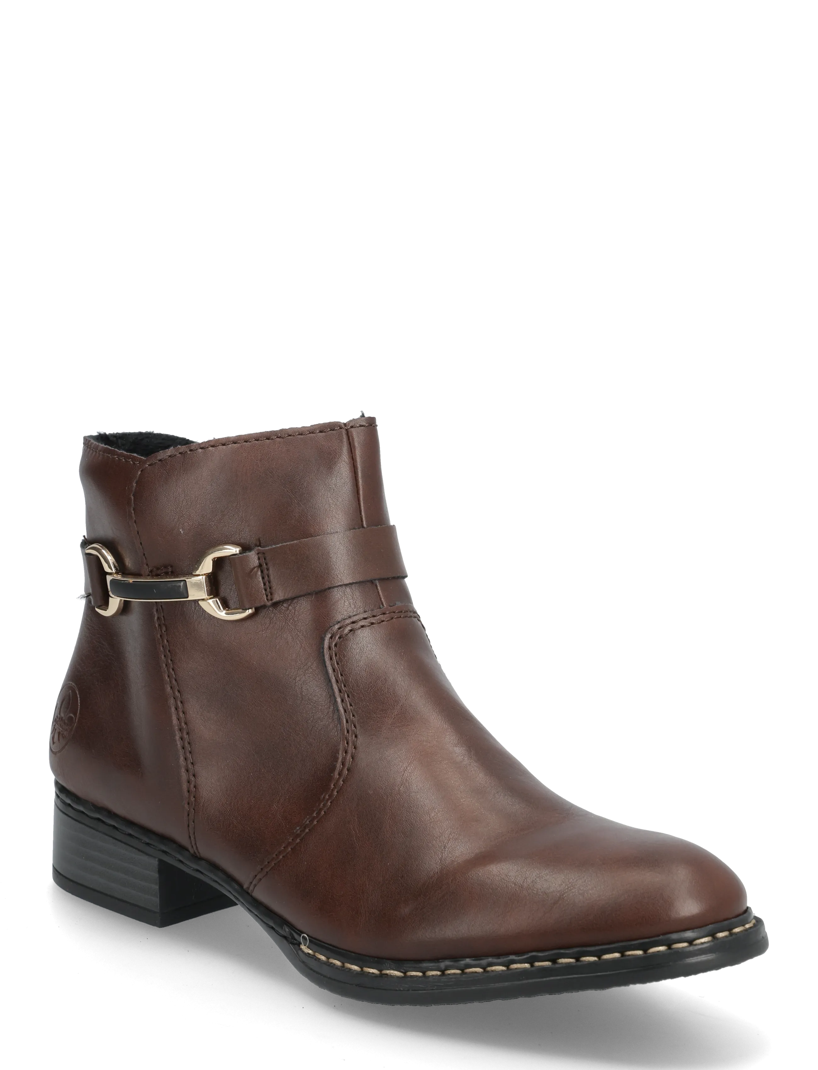 Rieker 73487-25, 36, Boots, Braun - Cowboy Frauen