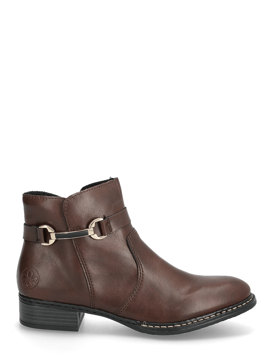 Rieker - Rieker Ladies mid height boots 73487-25 Brown - brown - 1