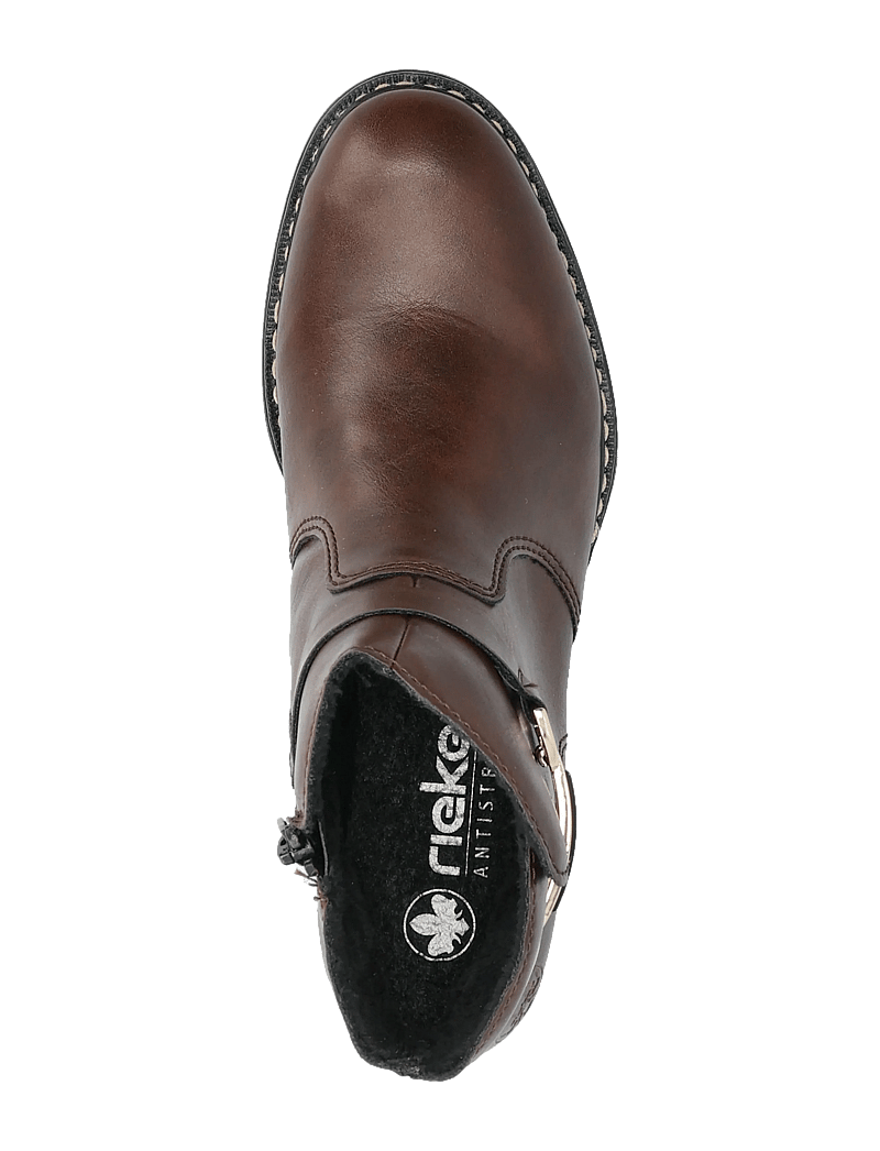 Rieker - 73487 - flat ankle boots - brown - 3