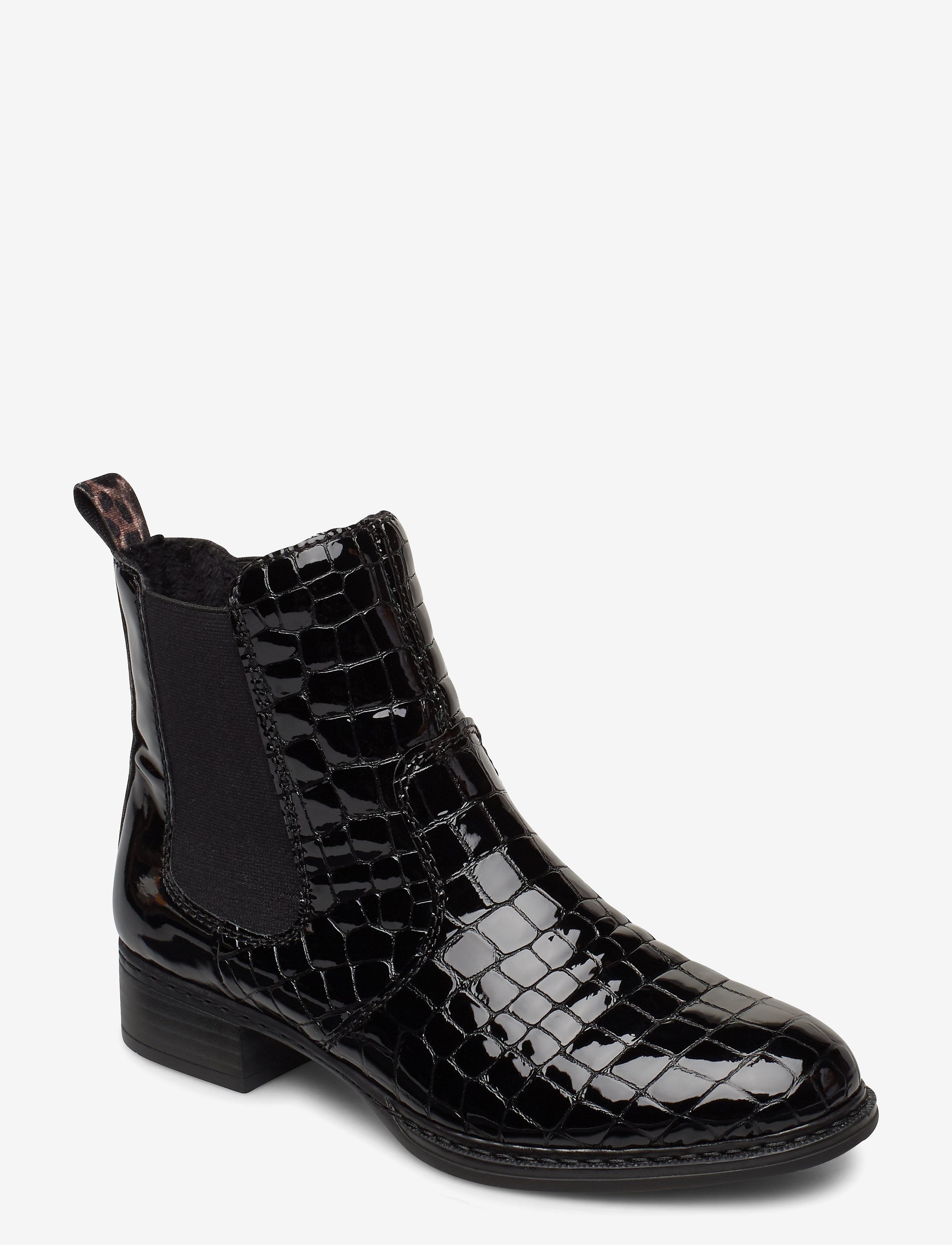Rieker 73494, 37, Schuhe, Schwarz - Chelsea Boots, Frauen