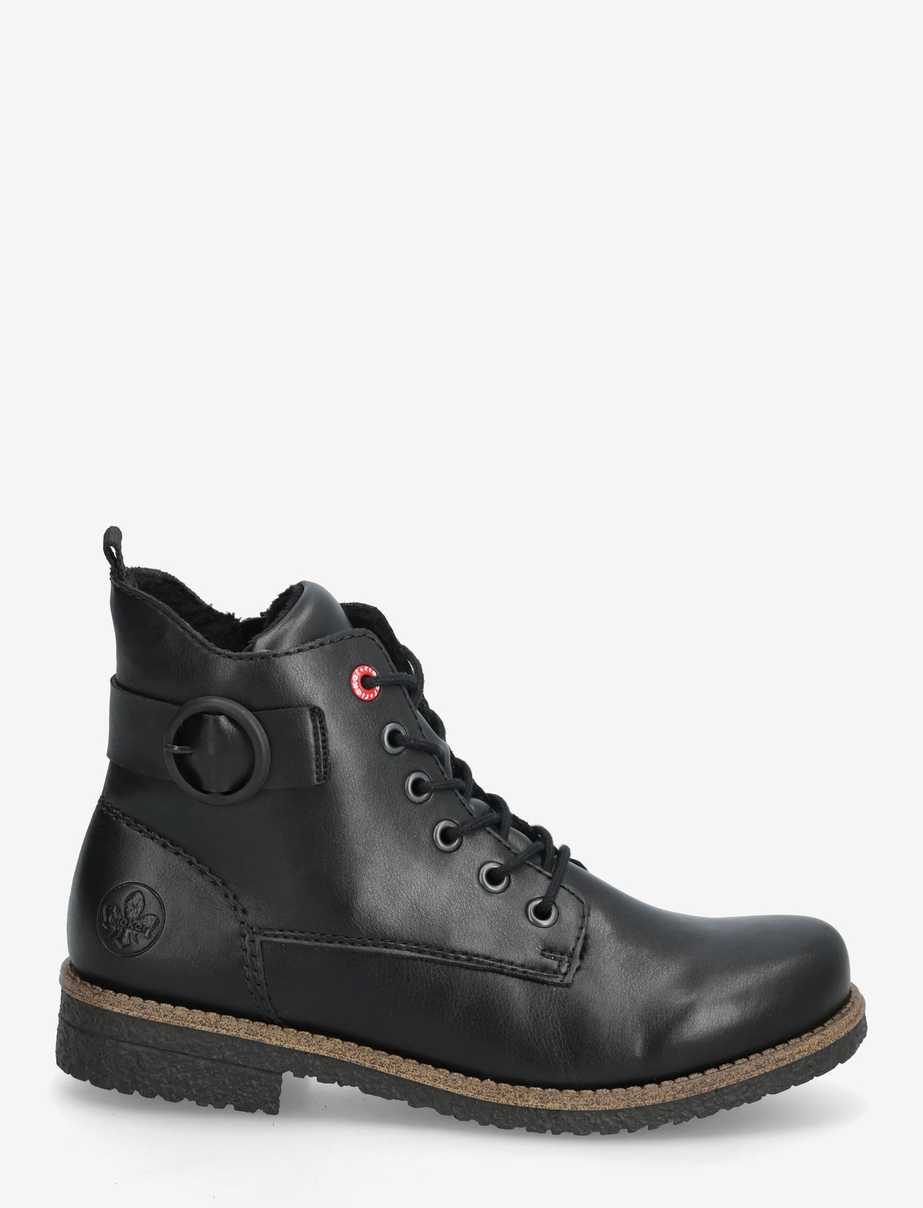 Rieker - 73520 - geschnürte stiefel - black - 1