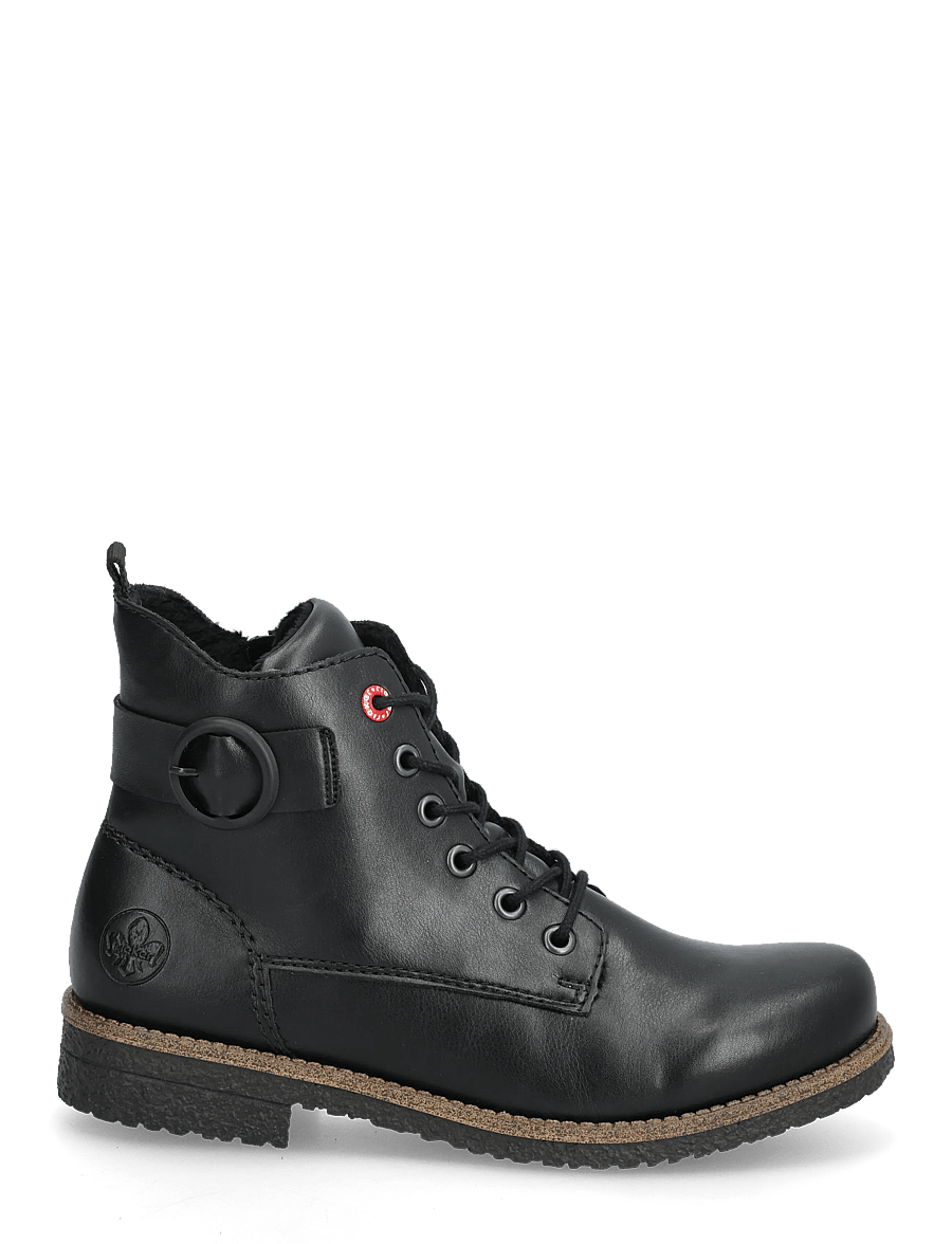 Rieker - 73520 - snørestøvler - black - 1