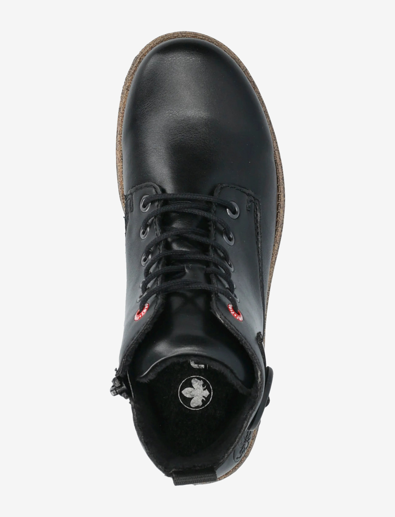Rieker - 73520 - geschnürte stiefel - black - 3