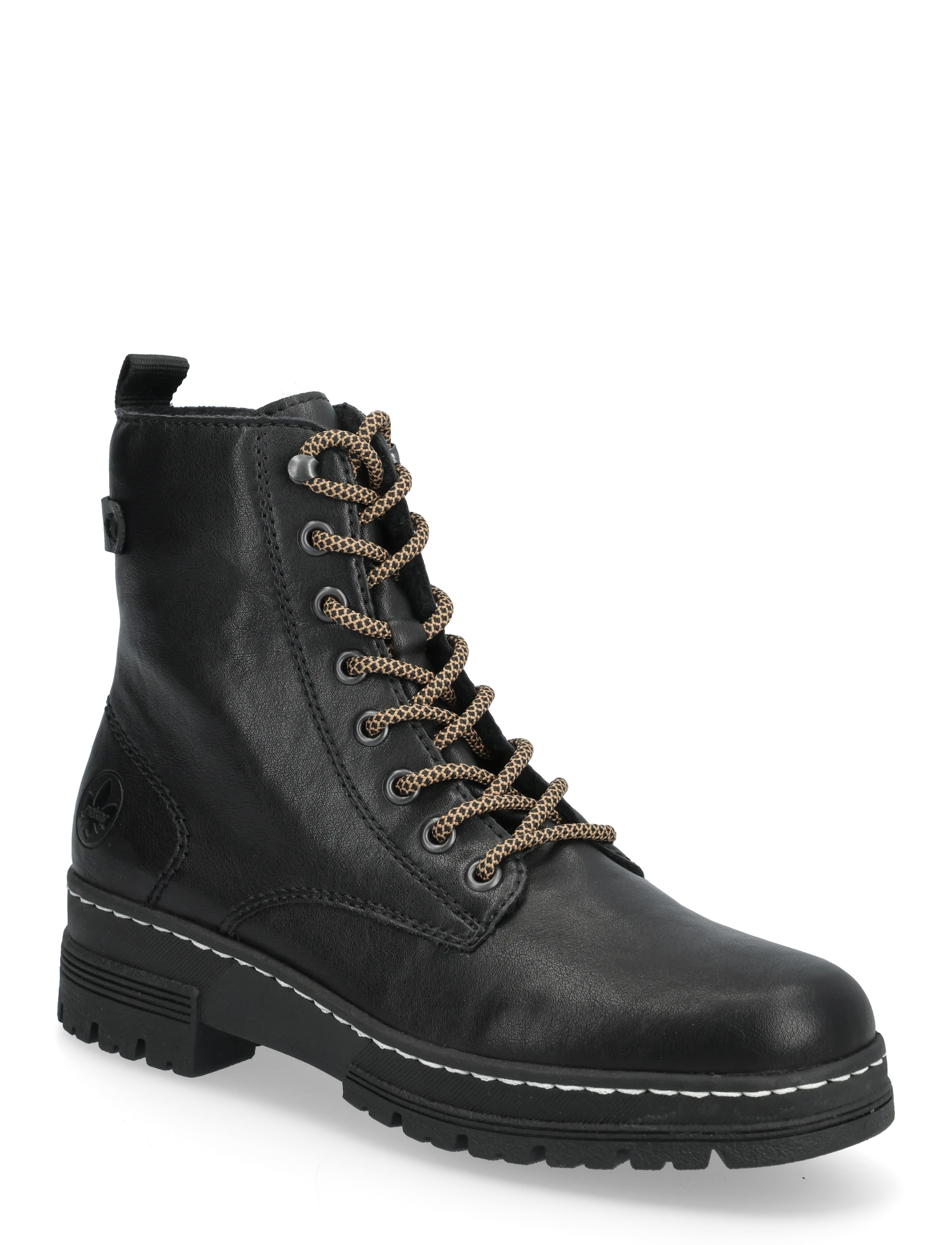 Rieker 73850, 37, Ankle Boots, Schwarz - Laced Frauen