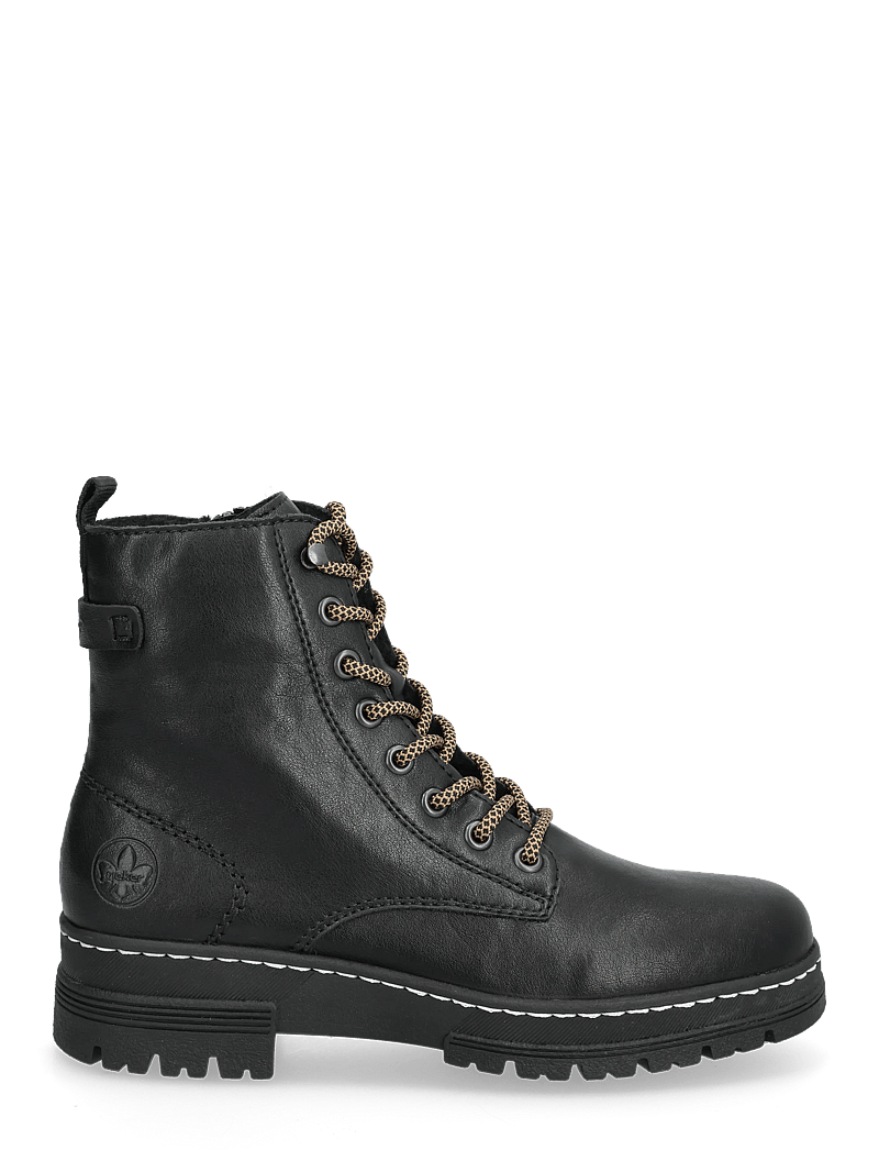 Rieker - 73850 - nauhalliset nilkkurit - black - 1