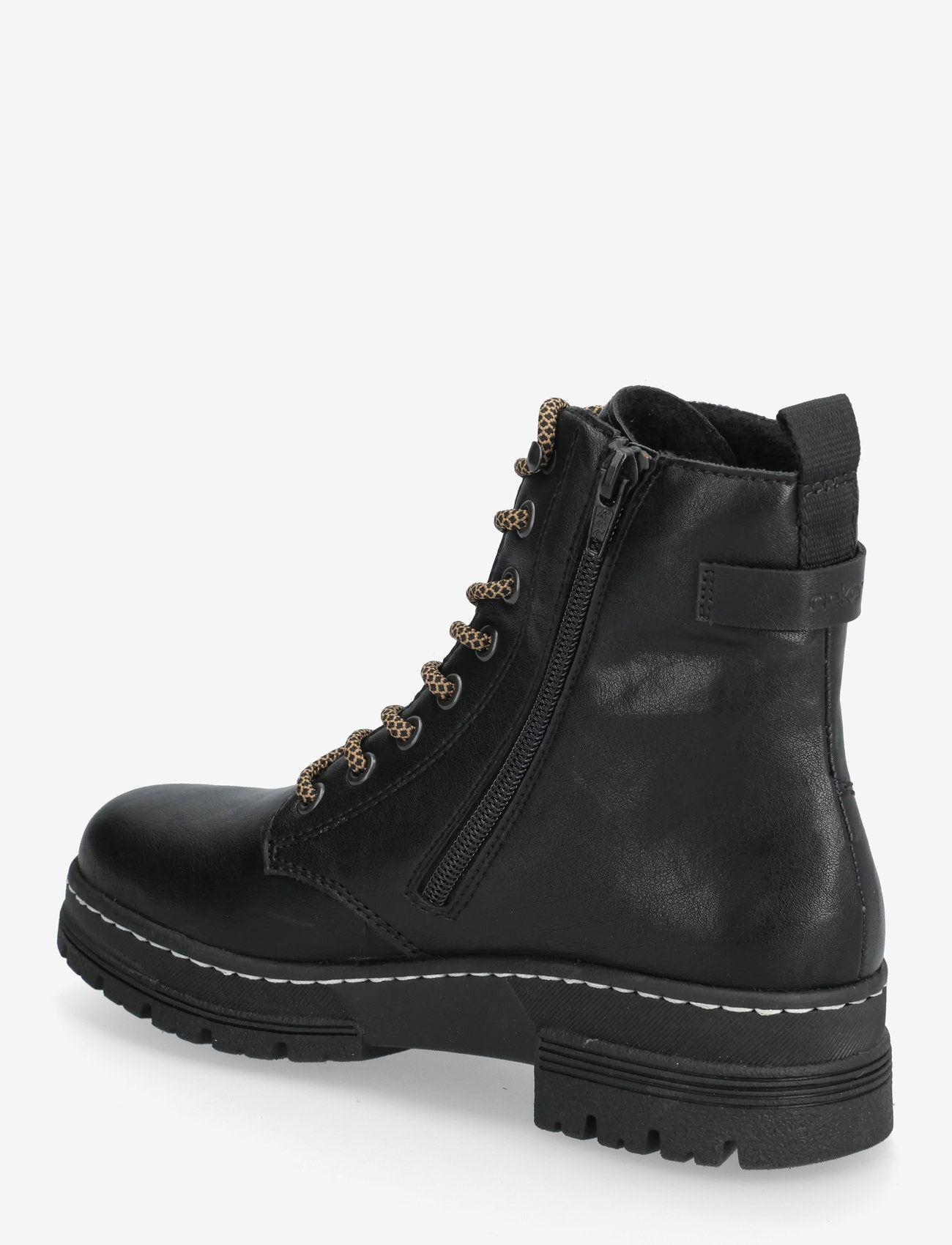 Rieker - 73850 - snørestøvler - black - 2