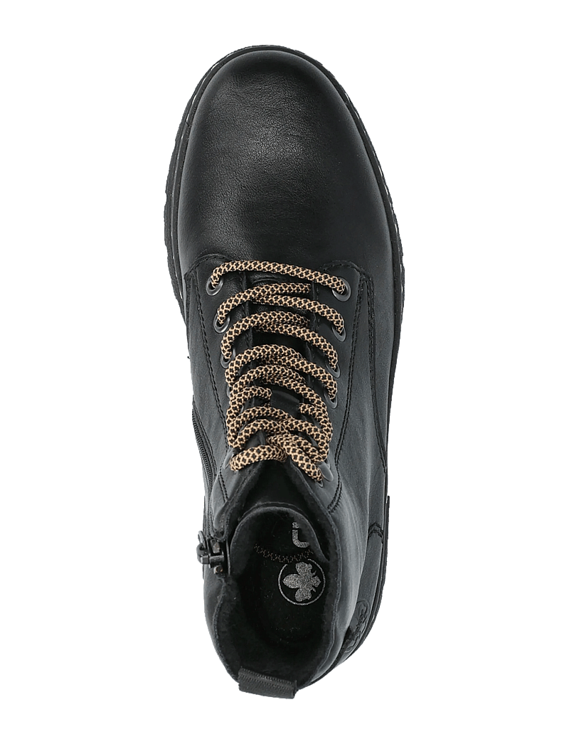 Rieker - 73850 - nauhalliset nilkkurit - black - 3