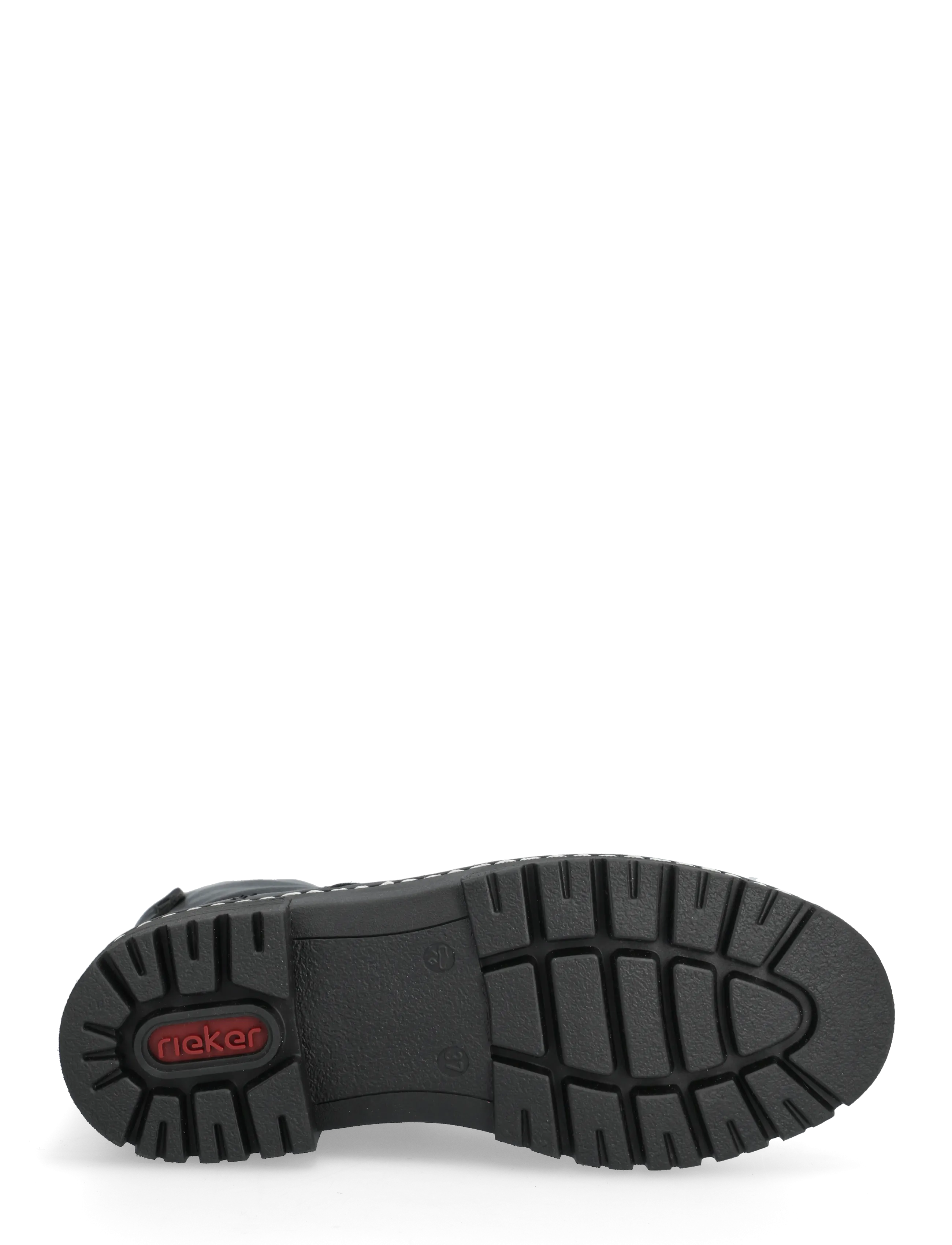Rieker - 73850 - geschnürte stiefel - black - 4