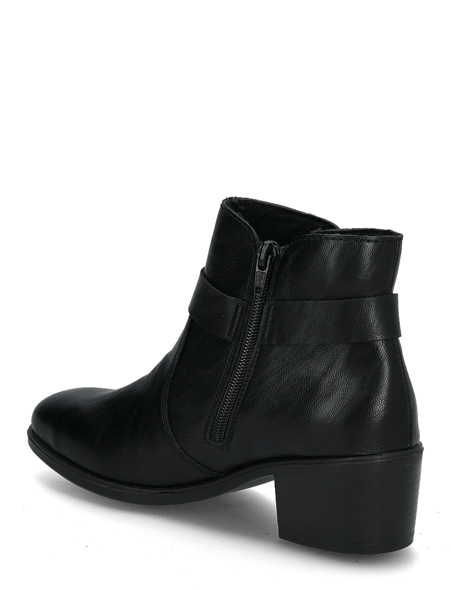 Rieker - Rieker Ladies mid height boots 73975-25 Brown - stiefeletten mit absatz - black - 1