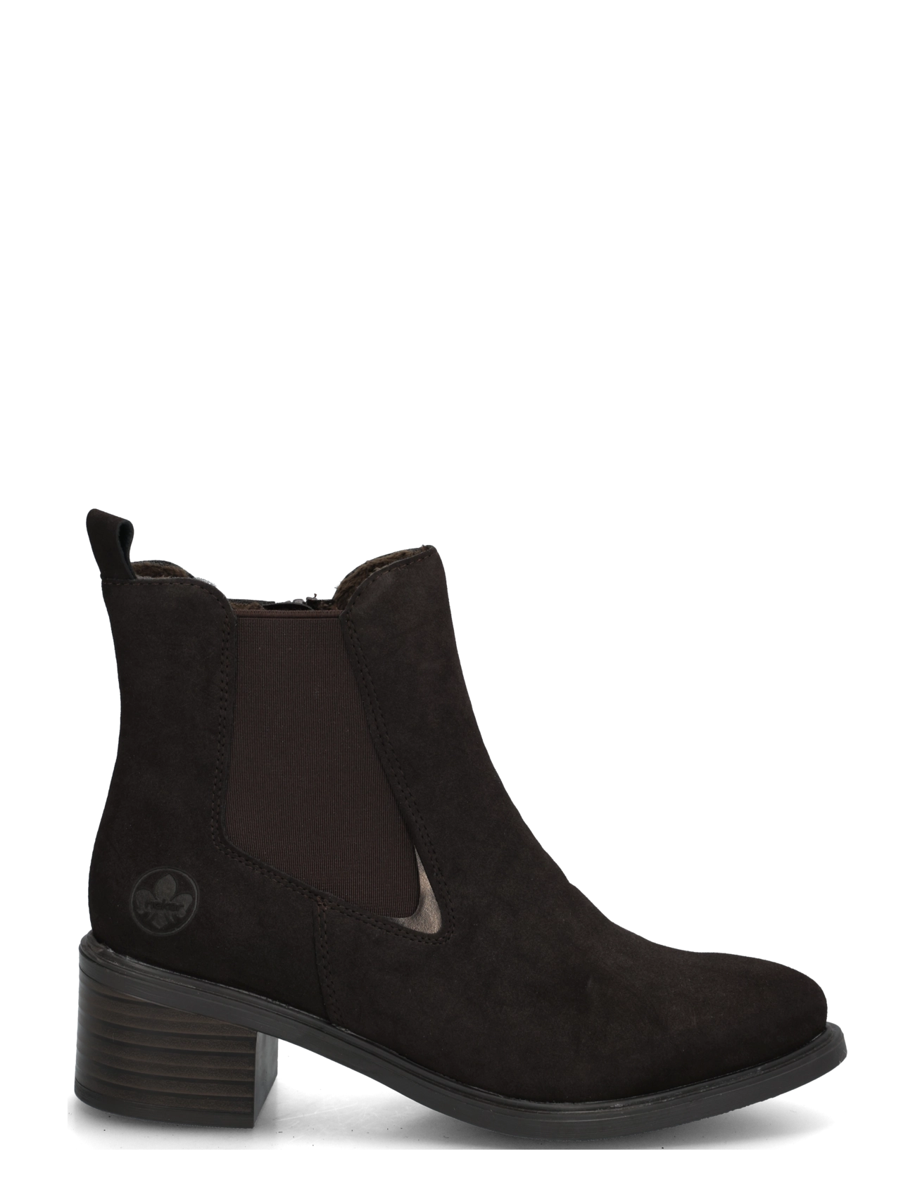 Rieker - 74160-25 - stiefeletten mit absatz - brown - 2