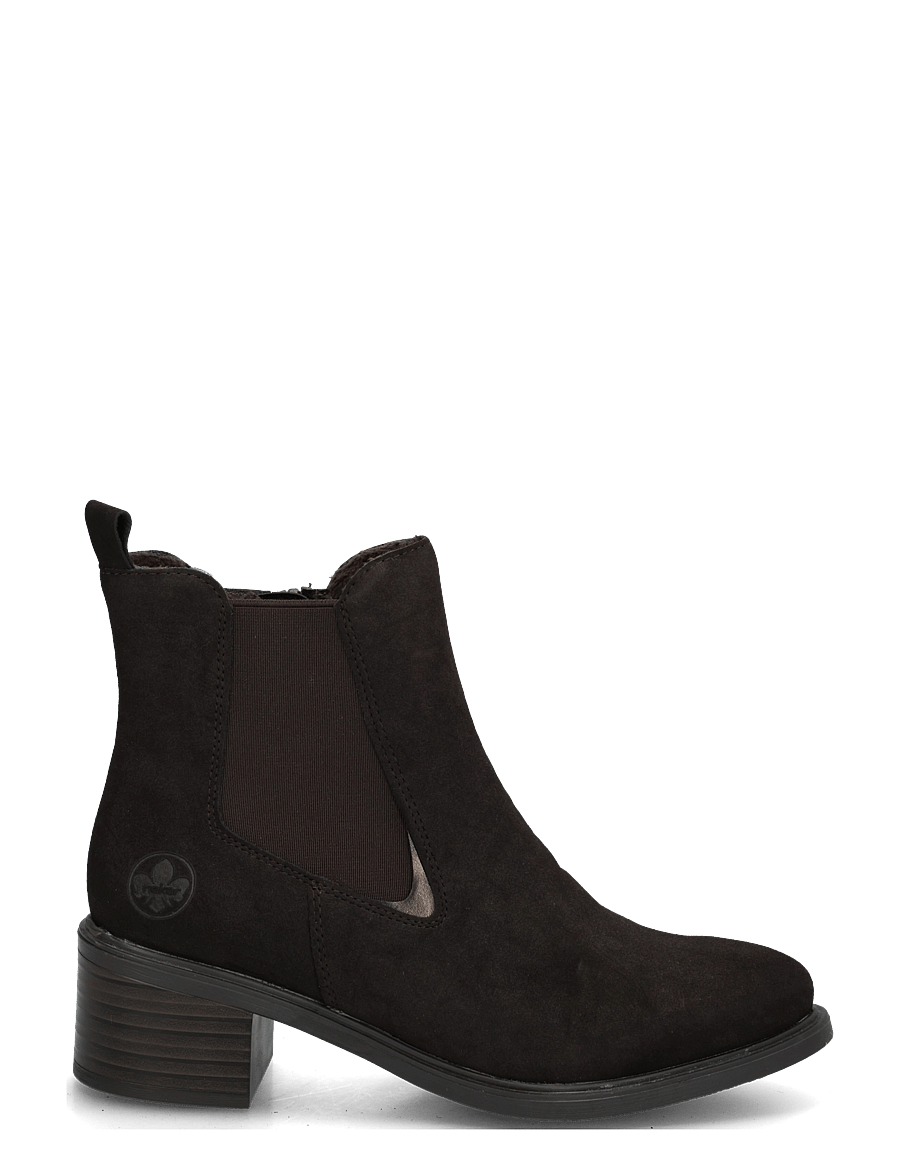 Rieker - 74160-25 - stiefeletten mit absatz - brown - 2