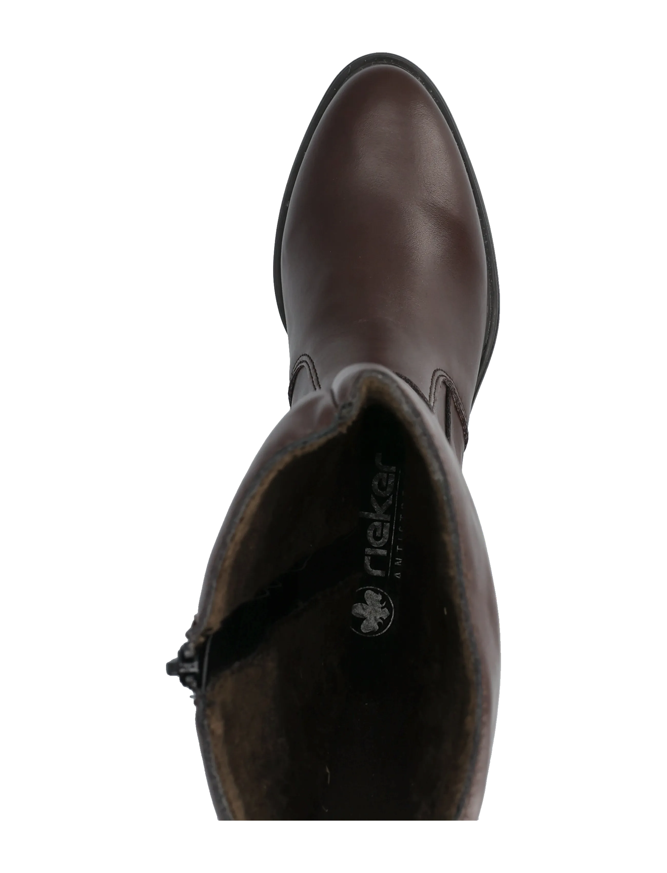 Rieker - 74188-25 - knähöga stövlar - brown - 3