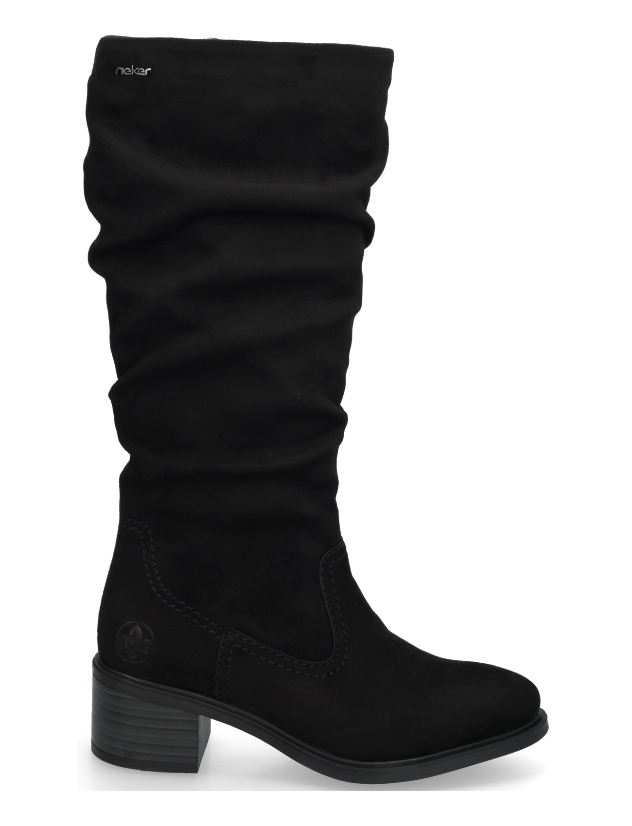 Rieker - 74192-00 - kniehohe stiefel - black - 2