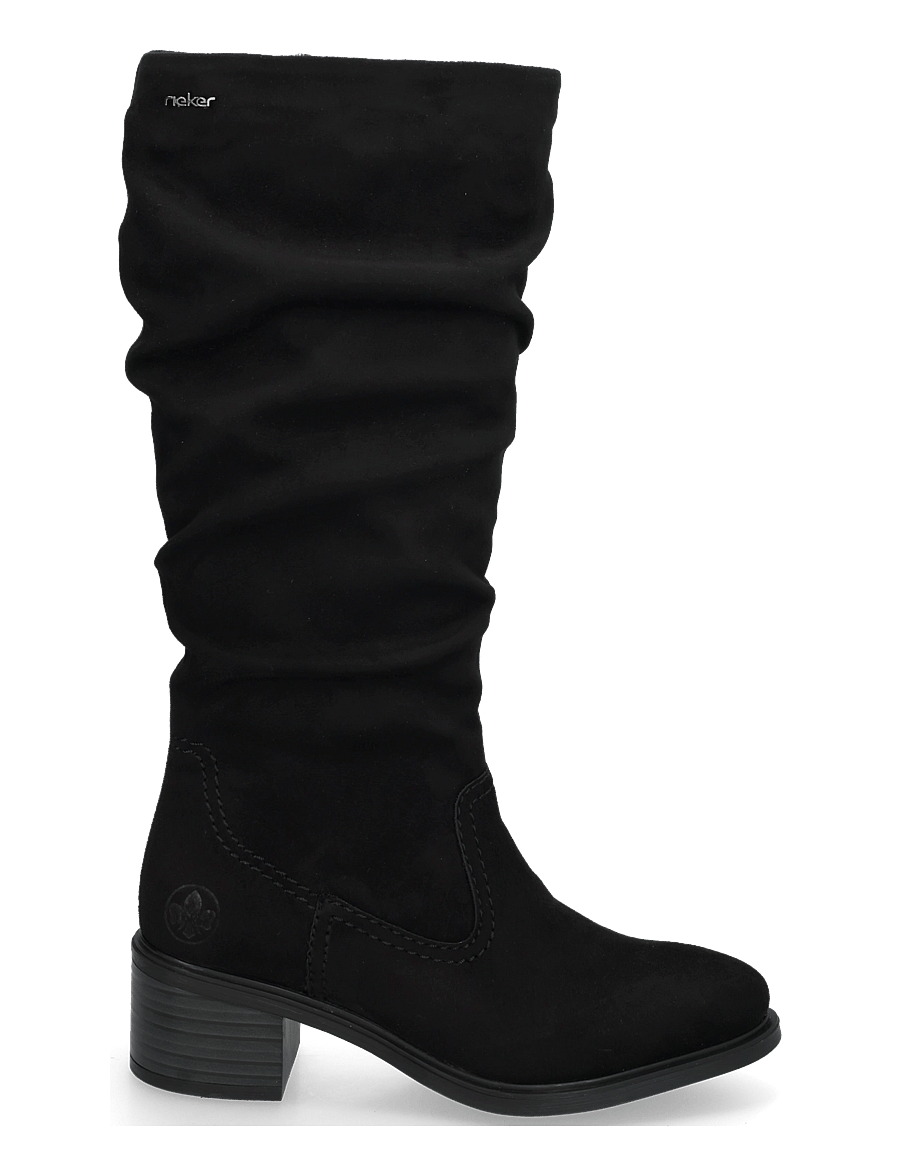 Rieker - 74192-00 - kniehohe stiefel - black - 2