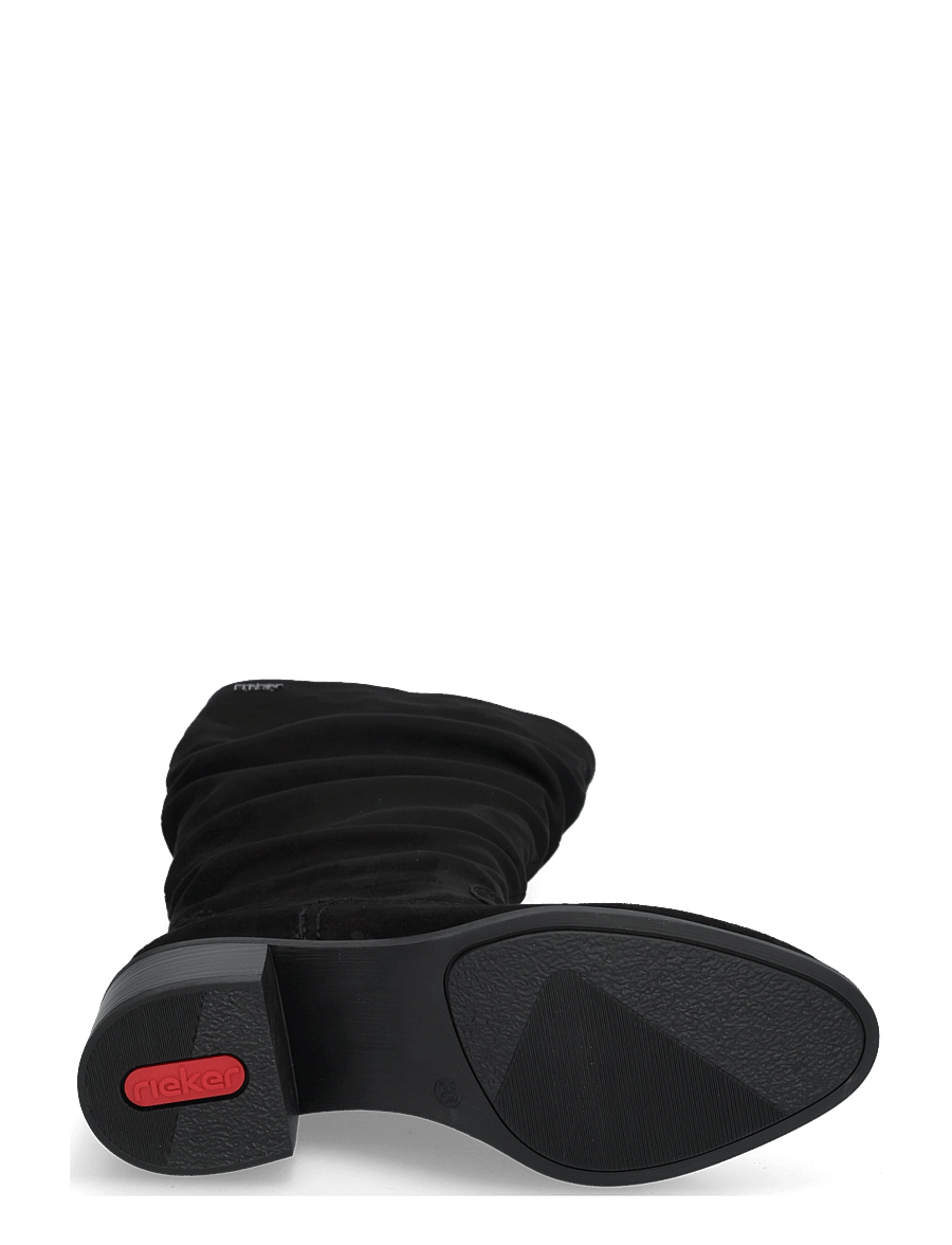 Rieker - 74192-00 - kniehohe stiefel - black - 4