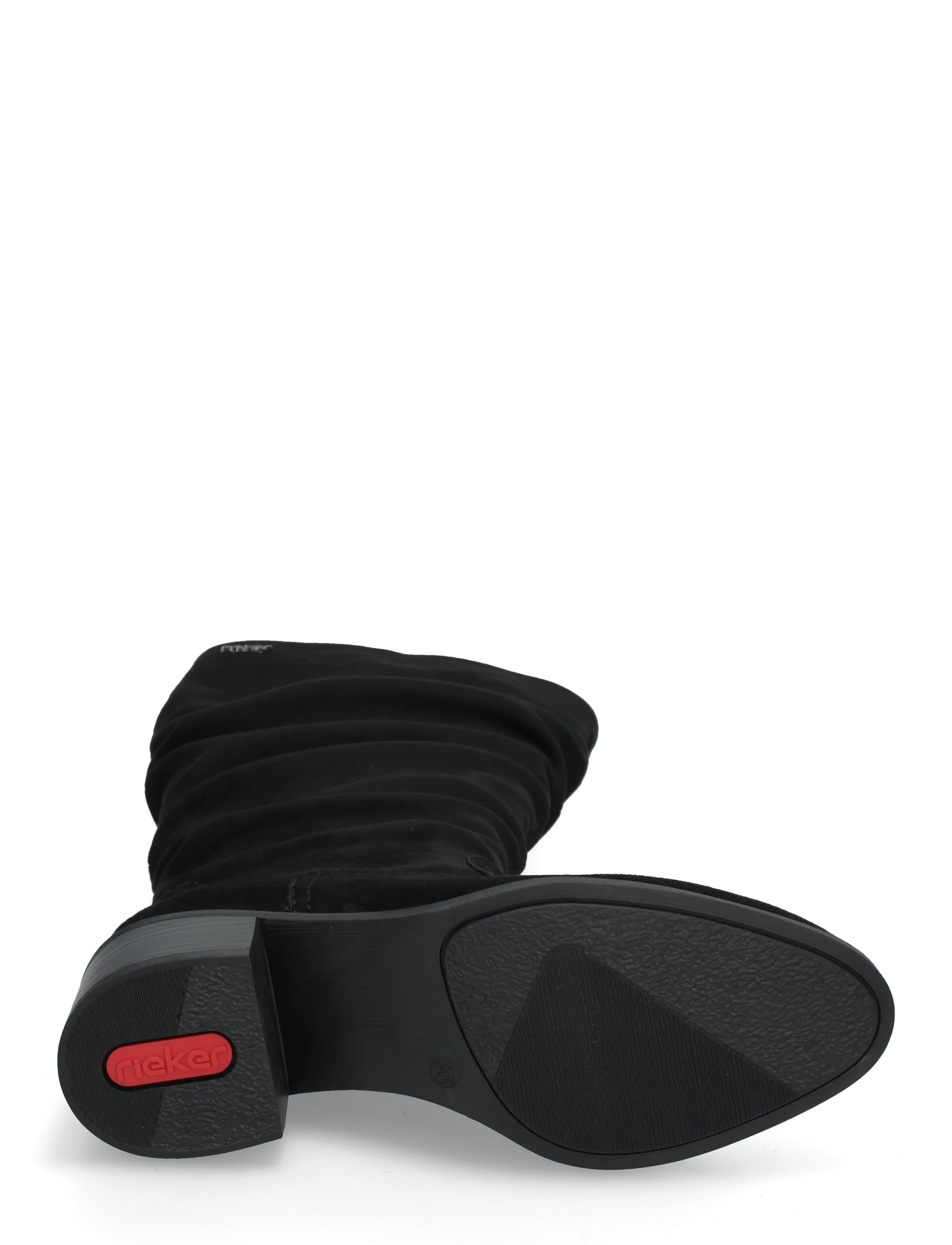 Rieker - 74192-00 - knähöga stövlar - black - 4