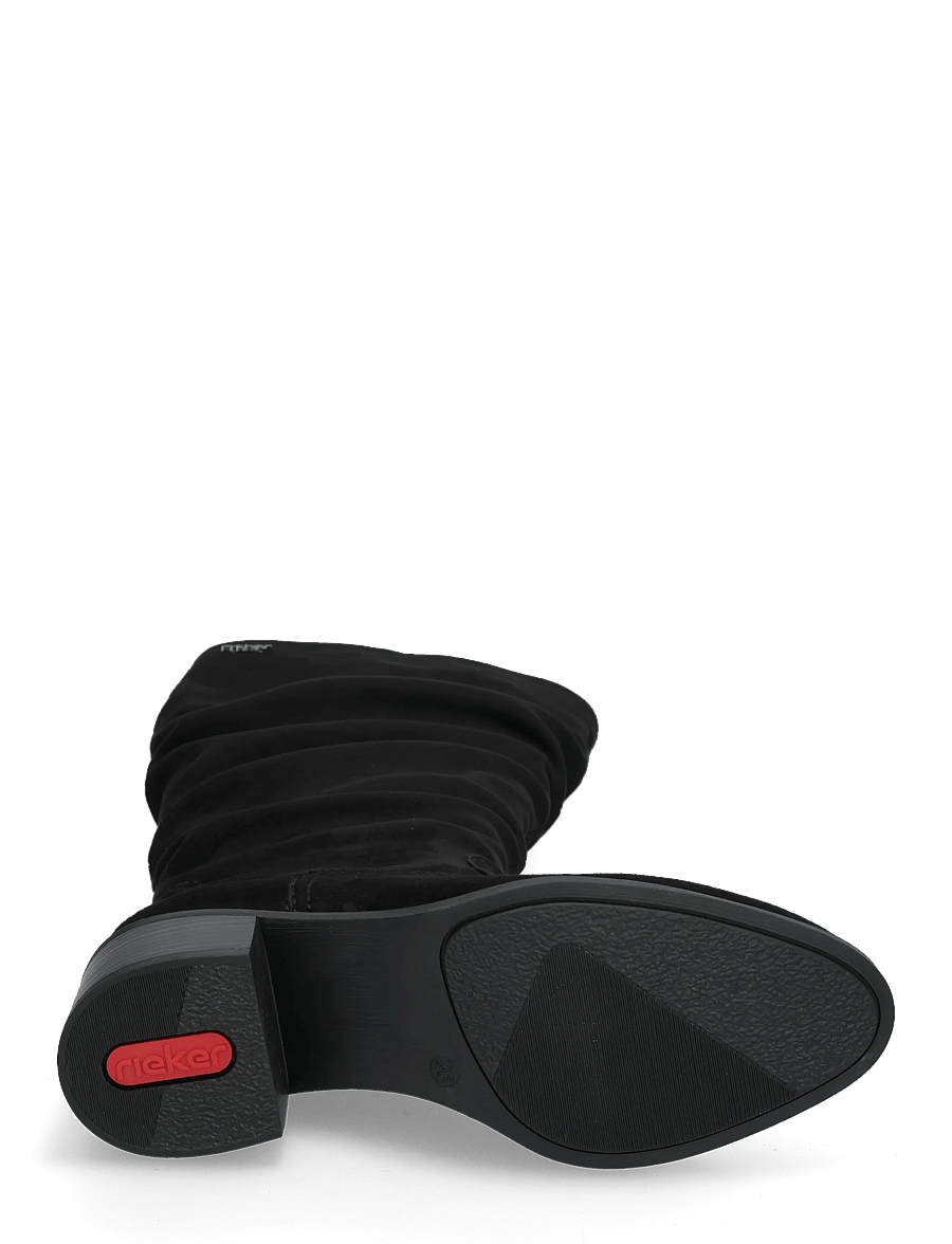 Rieker - 74192-00 - knähöga stövlar - black - 4