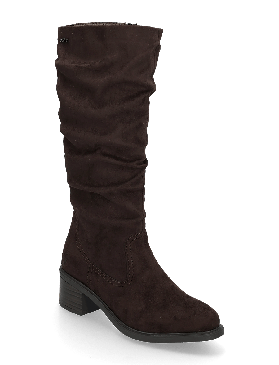 Rieker - 74192-00 - langskaftede støvler - brown - 0