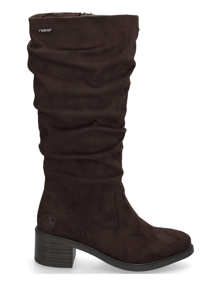Rieker - 74192-00 - põlveni saapad - brown - 2