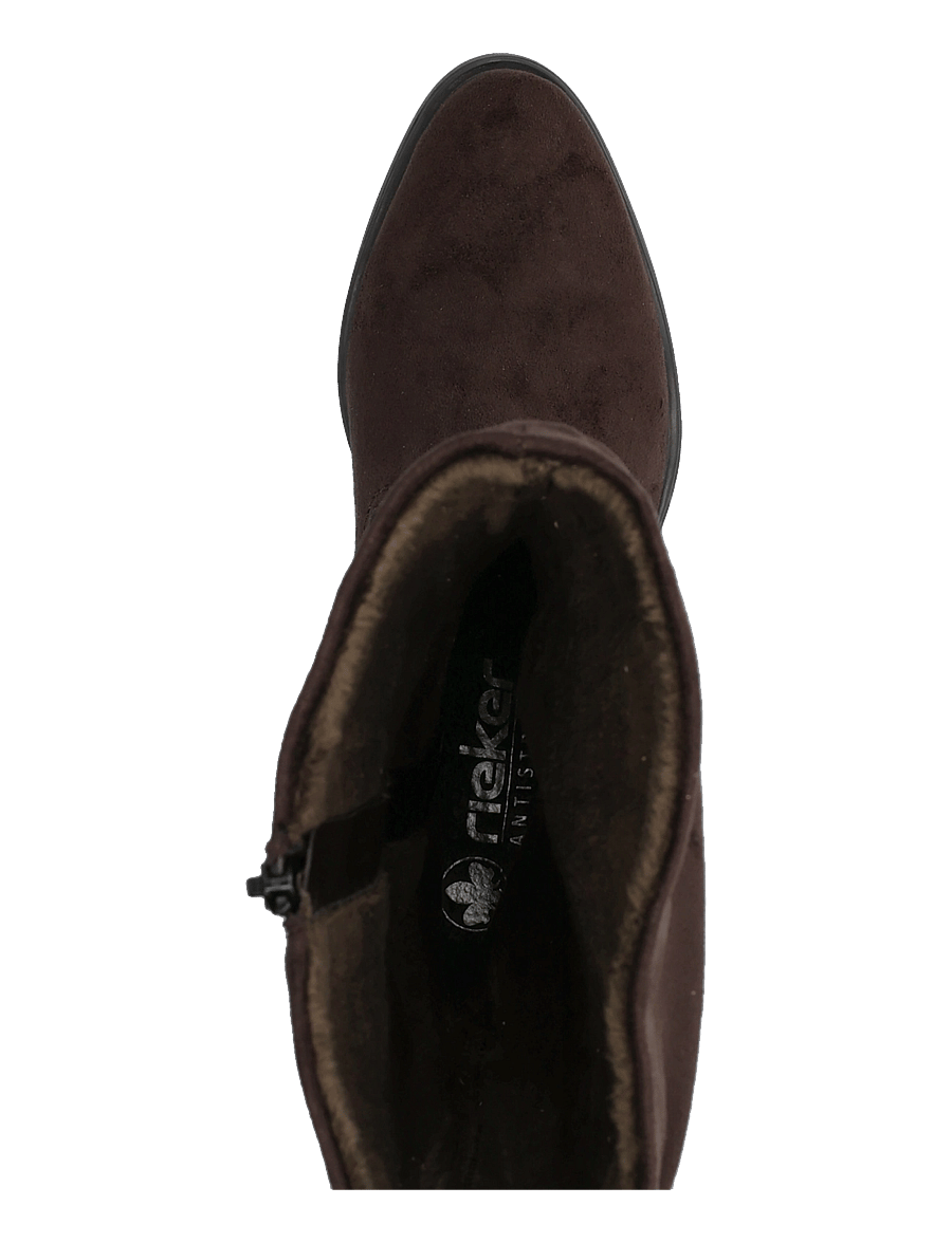 Rieker - 74192-00 - põlveni saapad - brown - 3