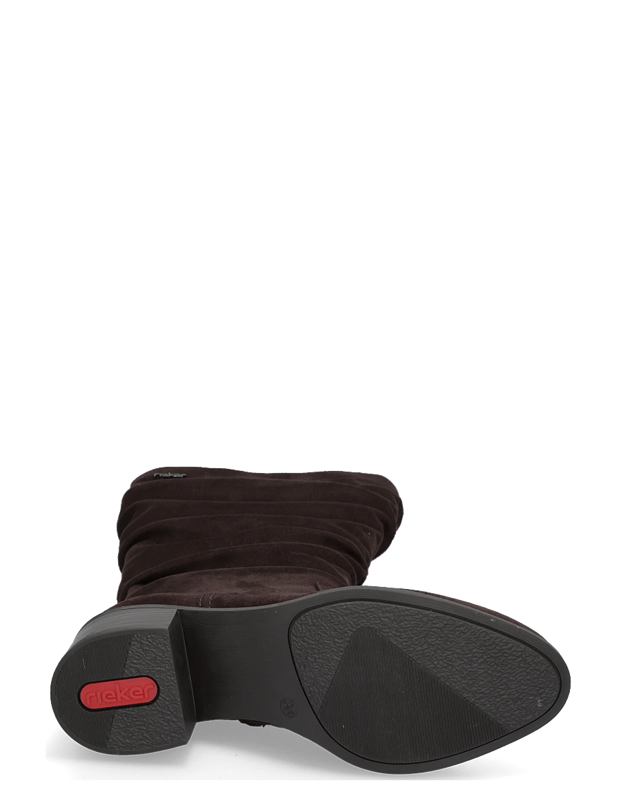 Rieker - 74192-00 - põlveni saapad - brown - 4