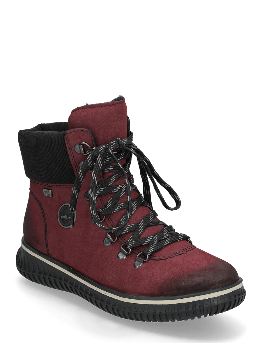Rieker - 74247 - bottines plates - red - 0