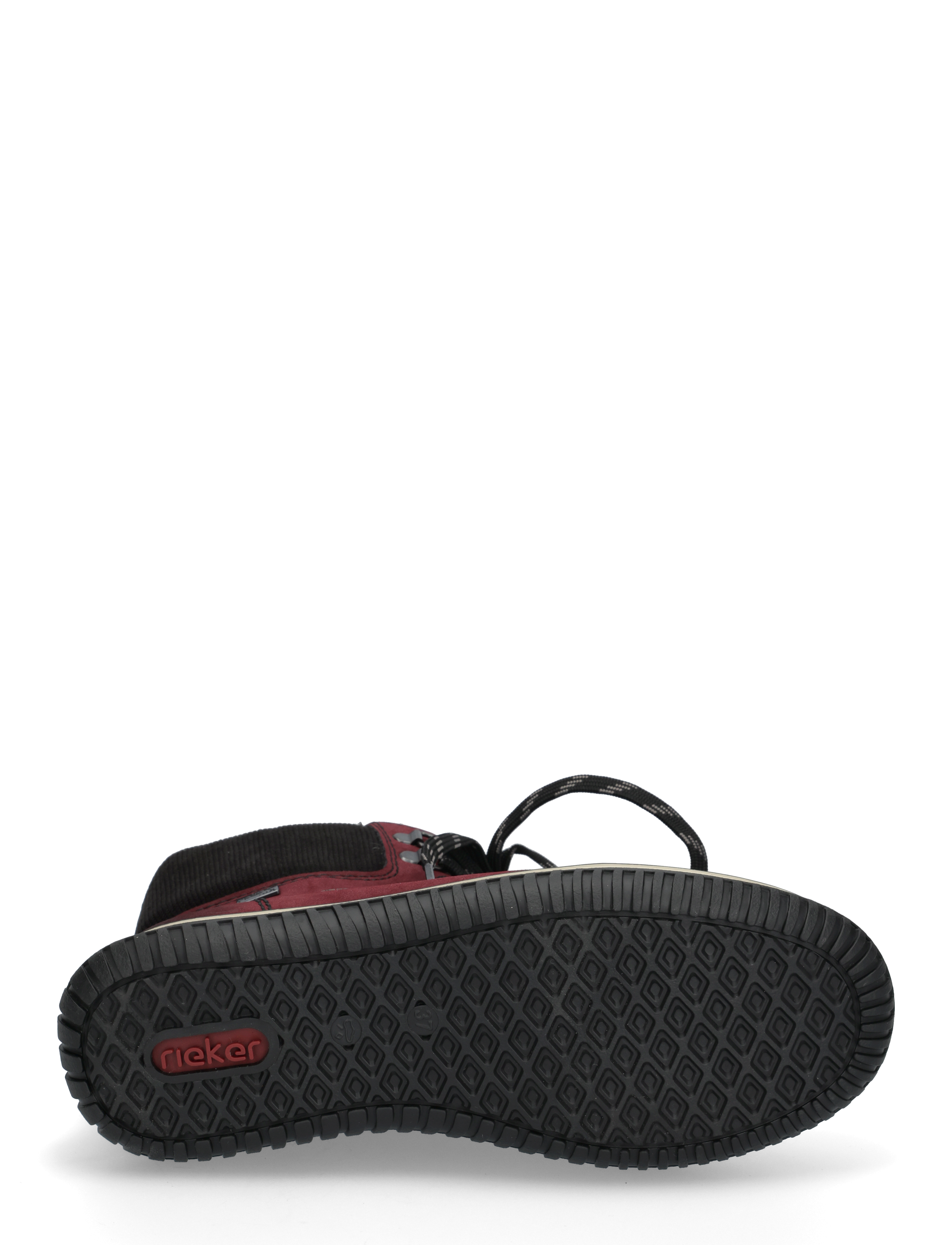 Rieker - 74247 - bottines plates - red - 4
