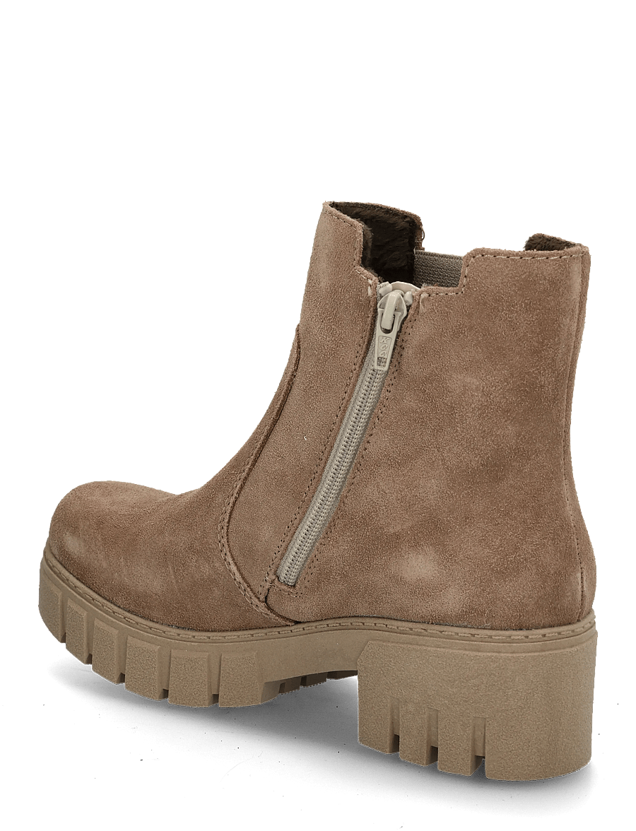 Rieker - 74560-64 - stiefeletten mit absatz - beige - 1