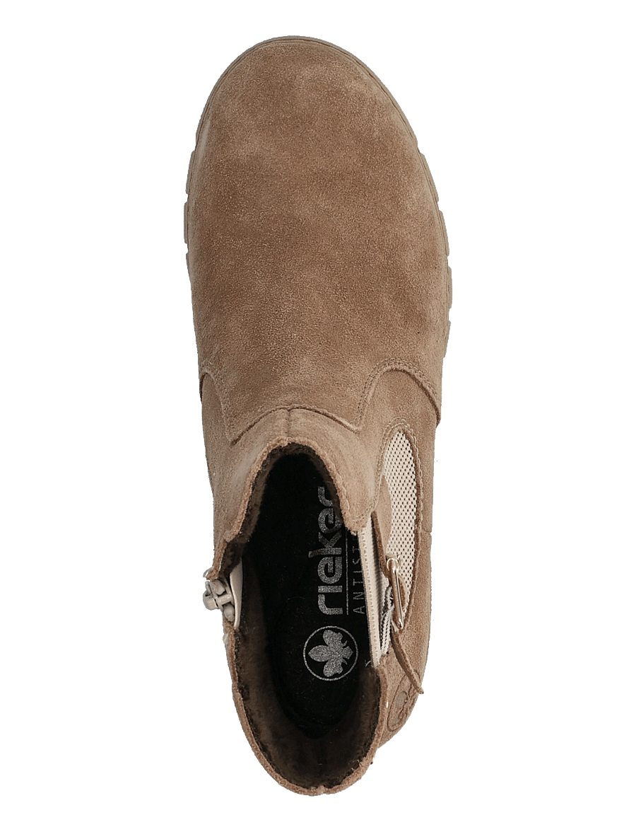 Rieker - 74560-64 - støvletter - beige - 3