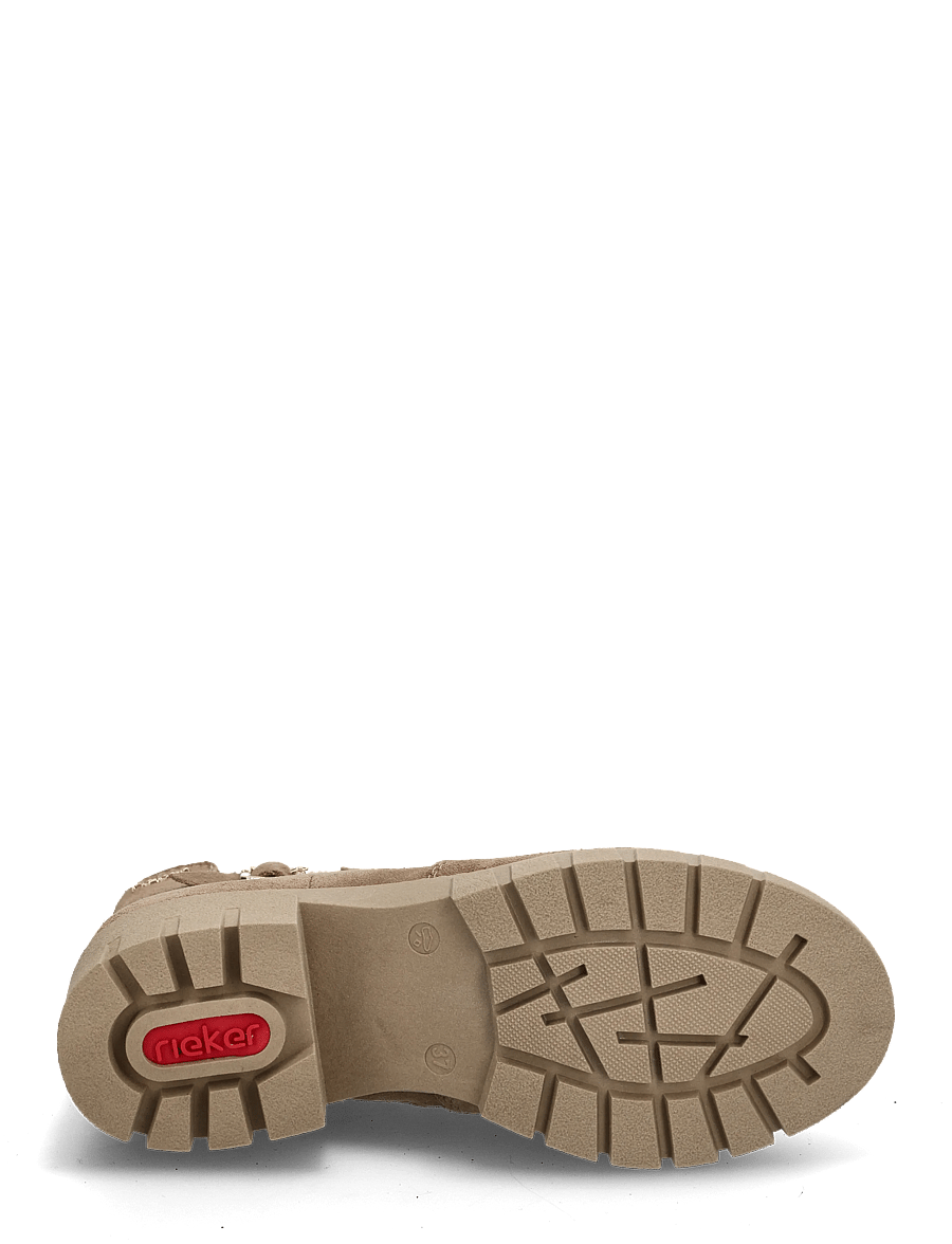 Rieker - 74560-64 - stiefeletten mit absatz - beige - 4