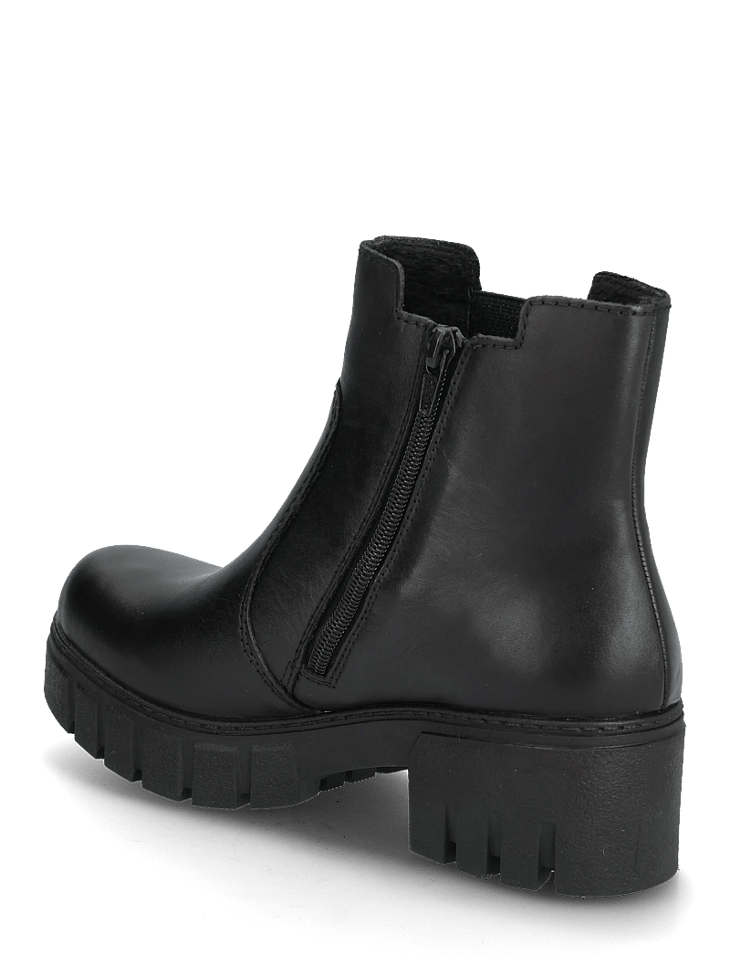 Rieker - Rieker Ladies mid height boots 74560-00 Black - stiefeletten mit absatz - black - 2