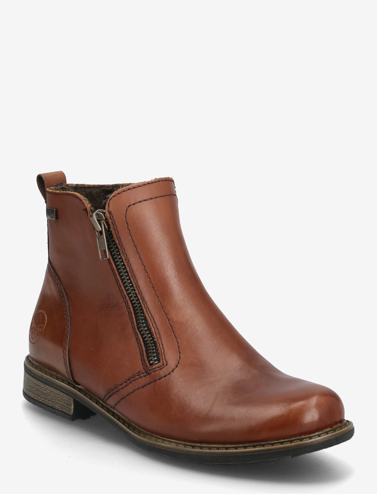 Rieker - 74850 - platta ankelboots - brown - 0
